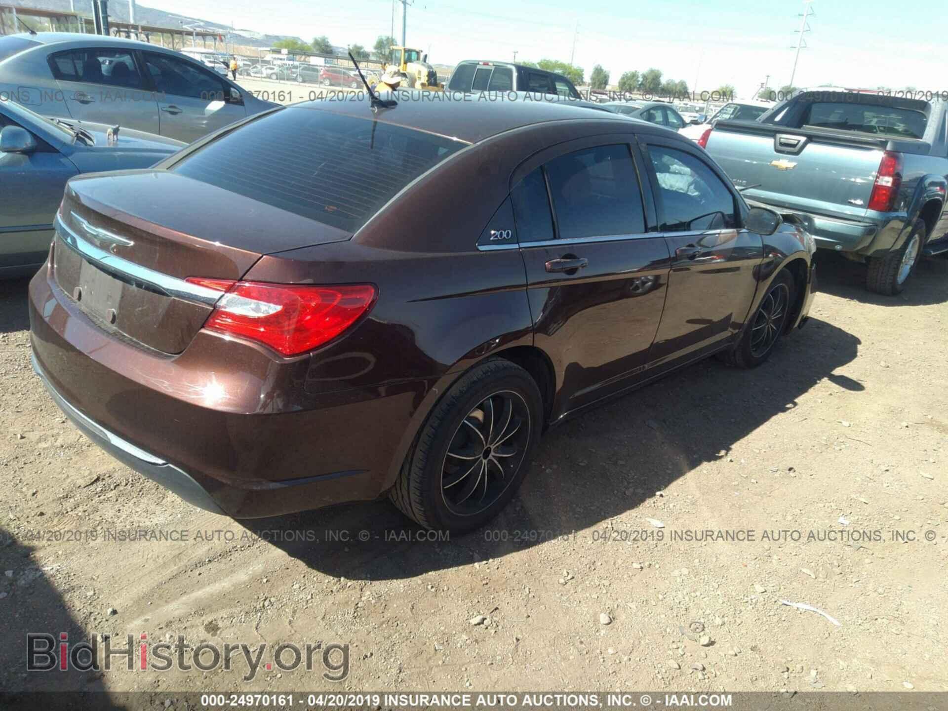 2013 CHRYSLER 200 - VIN: 1C3CCBBB9DN672148 - Фото 4