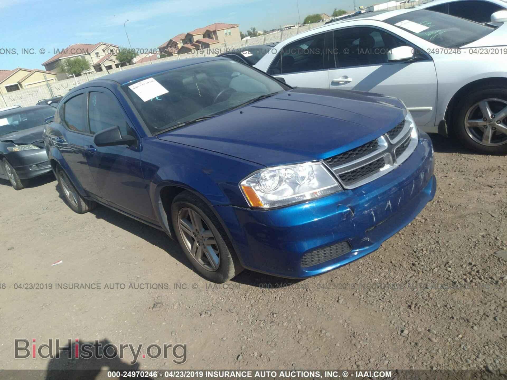 Photo 1C3CDZAG1DN720843 - DODGE AVENGER 2013