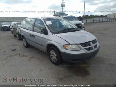 2005 Dodge CARAVAN SE, silver — VIN 1D4GP25B25B390095, IAAI