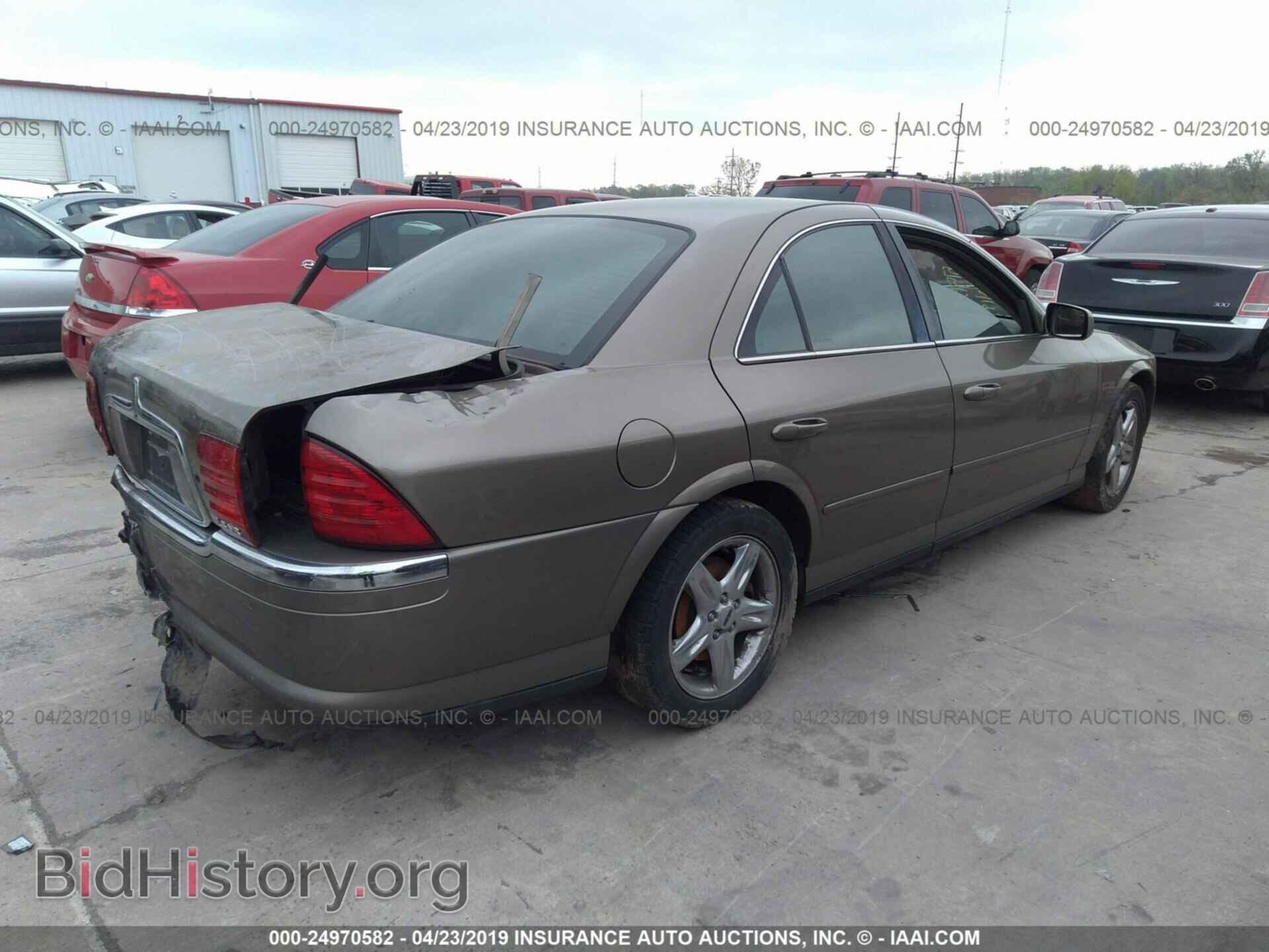 2002 LINCOLN LS - VIN: 1LNHM87A12Y693360 - Фото 4