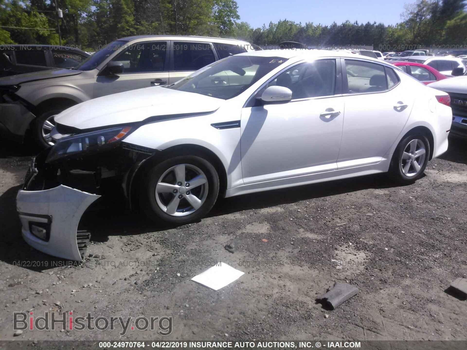 2015 KIA OPTIMA - VIN: KNAGM4A76F5527409 - Photo 2