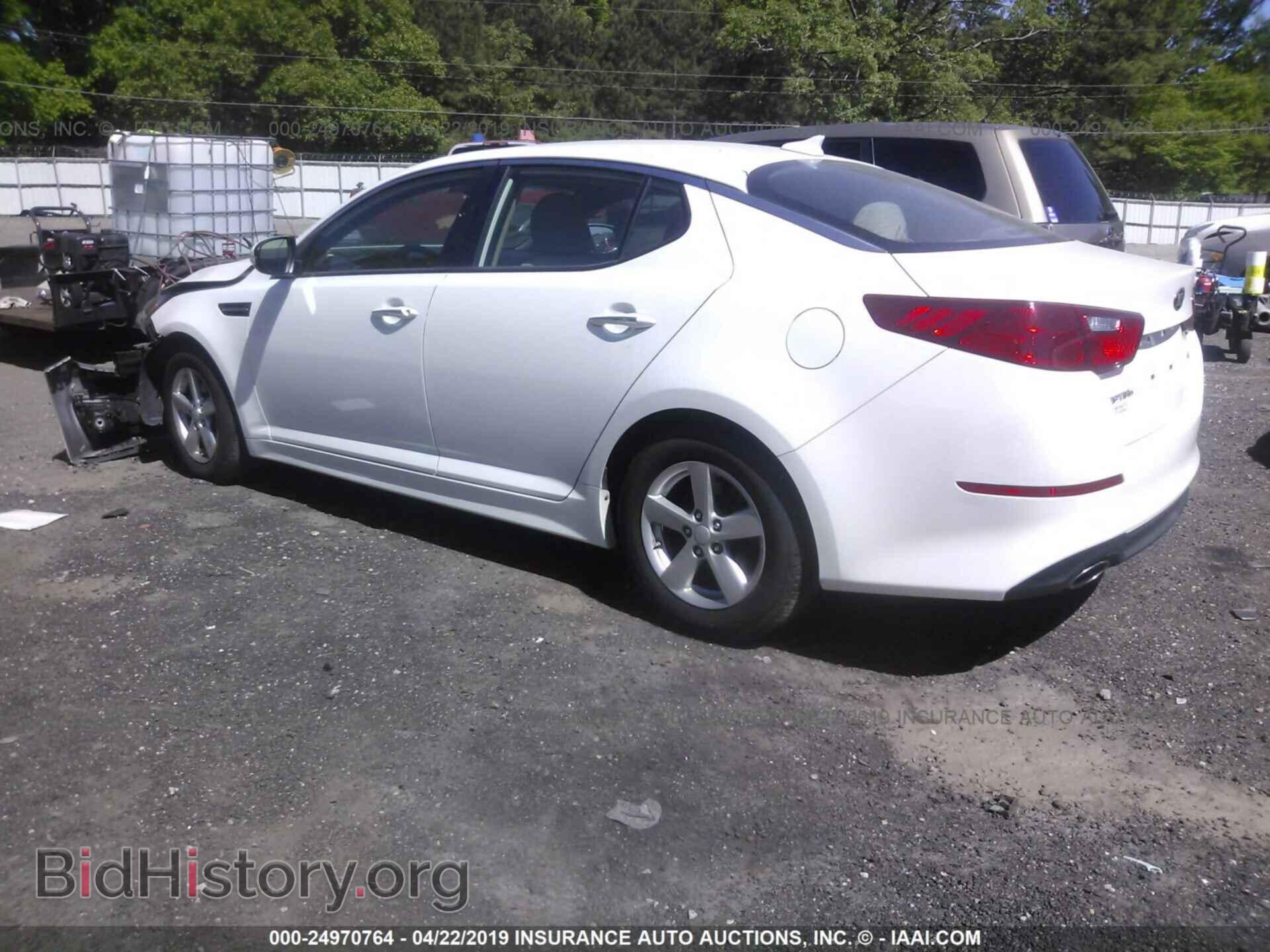 2015 KIA OPTIMA - VIN: KNAGM4A76F5527409 - Photo 3