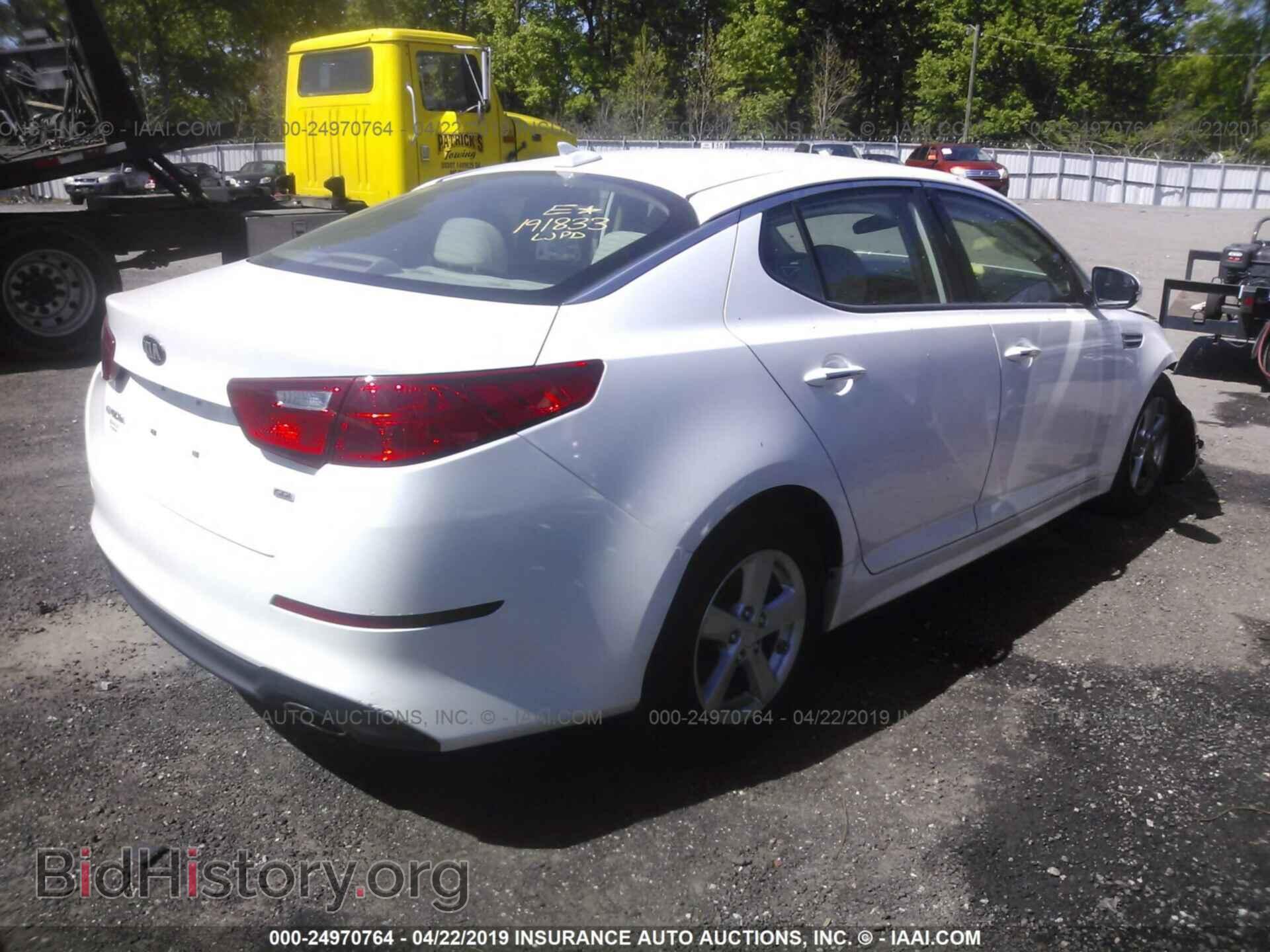 2015 KIA OPTIMA - VIN: KNAGM4A76F5527409 - Photo 4
