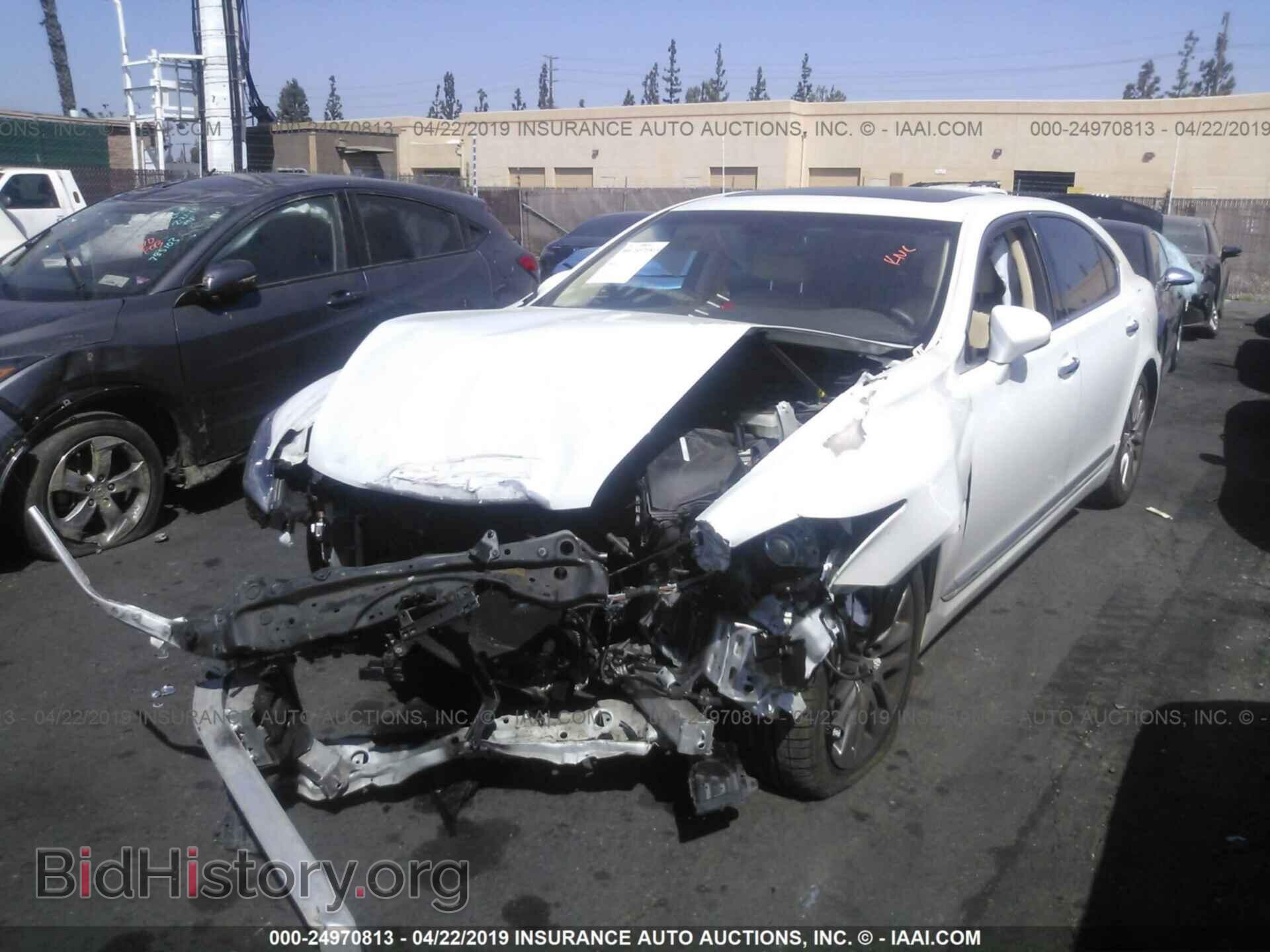 2014 LEXUS LS - VIN: JTHGL5EF8E5052968 - Фото 2
