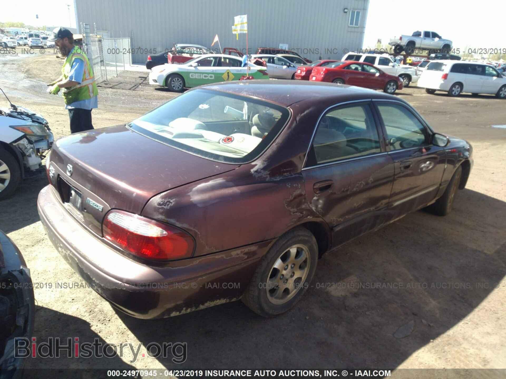 2001 MAZDA 626 - VIN: 1YVGF22CX15233382 - Фото 4