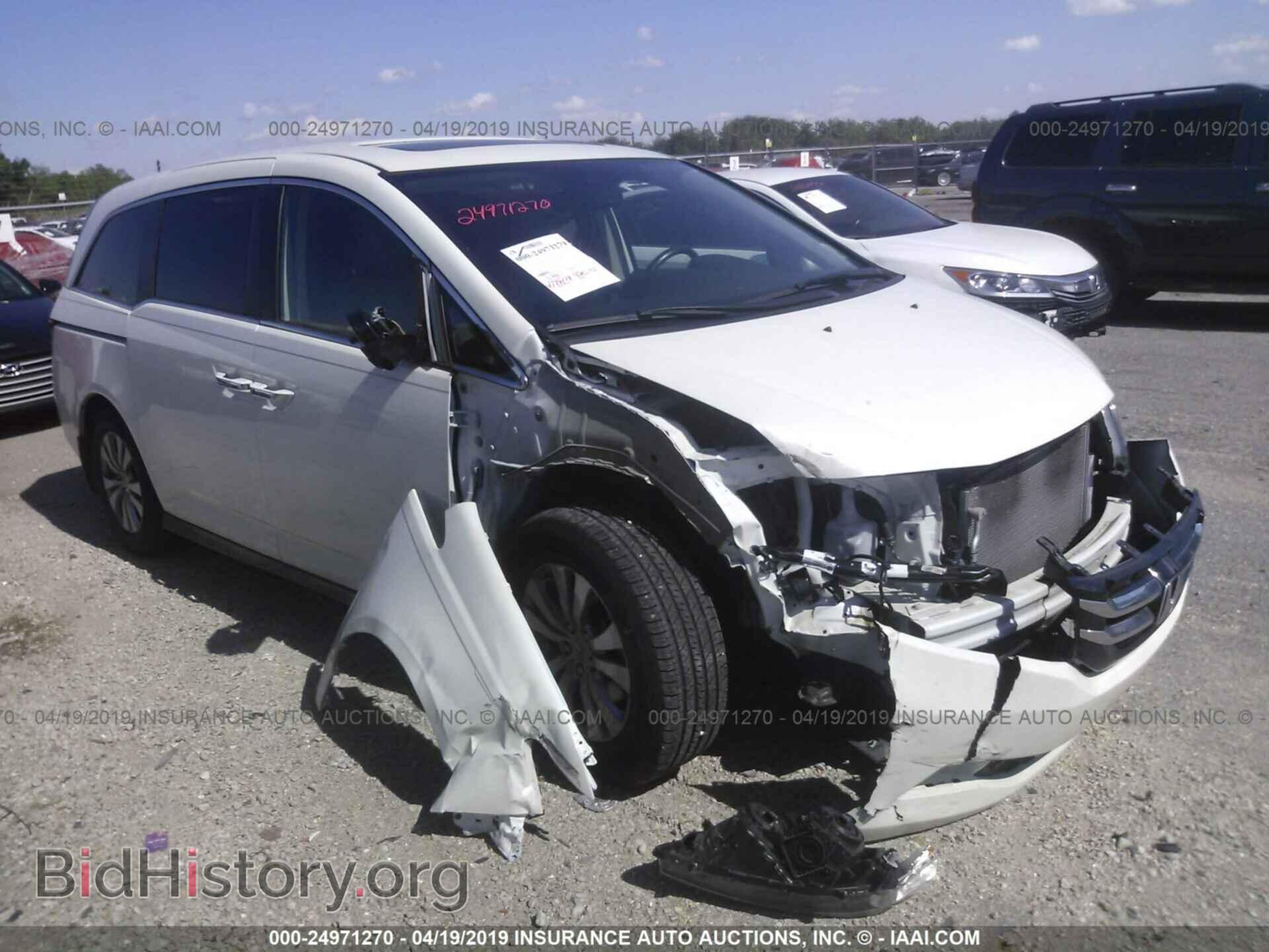 Фотография 5FNRL5H68EB007792 - HONDA ODYSSEY 2014