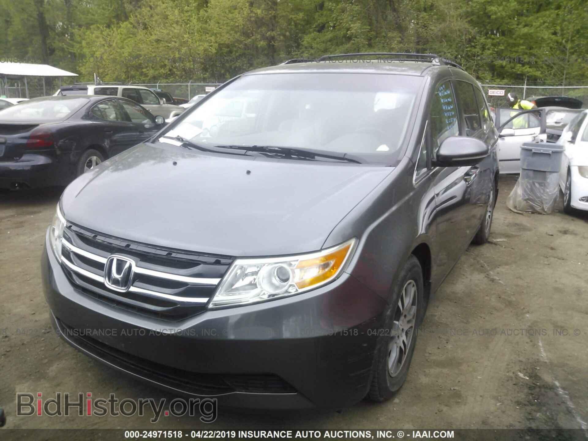 2011 HONDA ODYSSEY - VIN: 5FNRL5H41BB003870 - Фото 2
