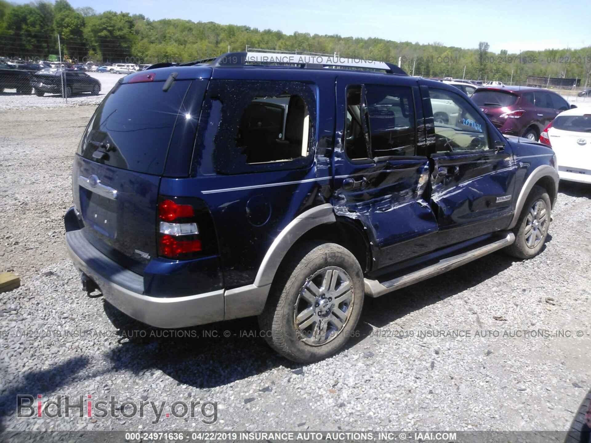 2007 FORD EXPLORER - VIN: 1FMEU64817UB17484 - Фото 4
