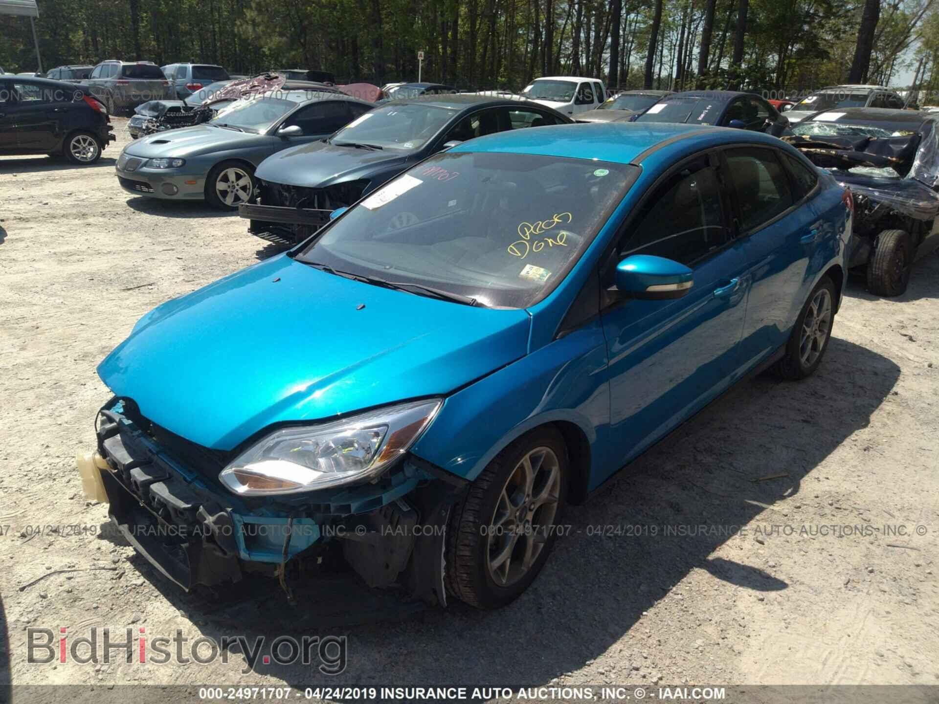 2014 FORD FOCUS - VIN: 1FADP3F27EL369053 - Фото 2