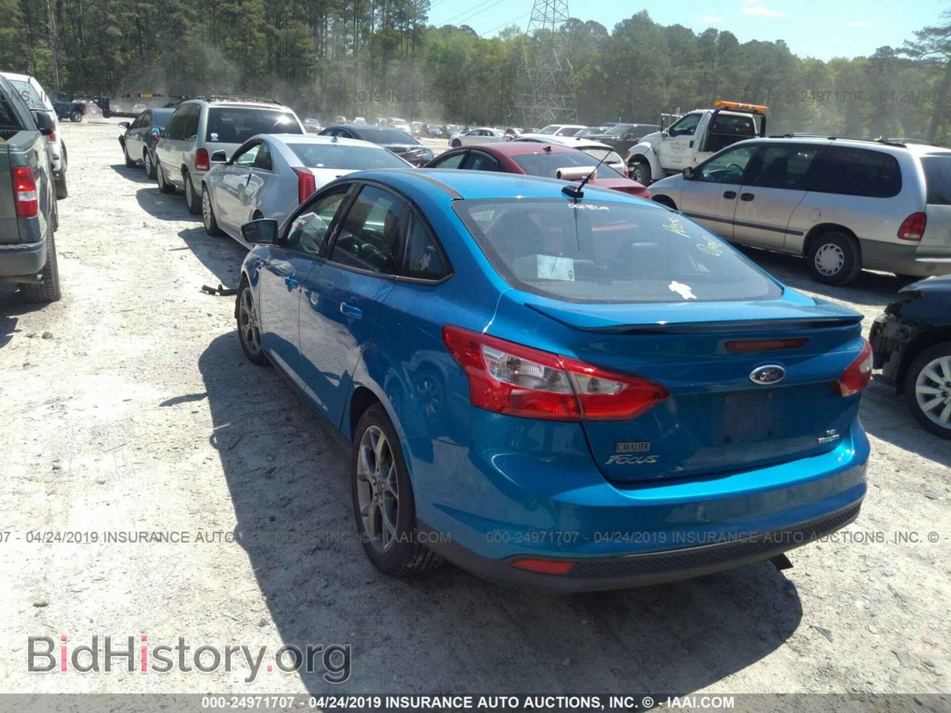 2014 FORD FOCUS - VIN: 1FADP3F27EL369053 - Фото 3