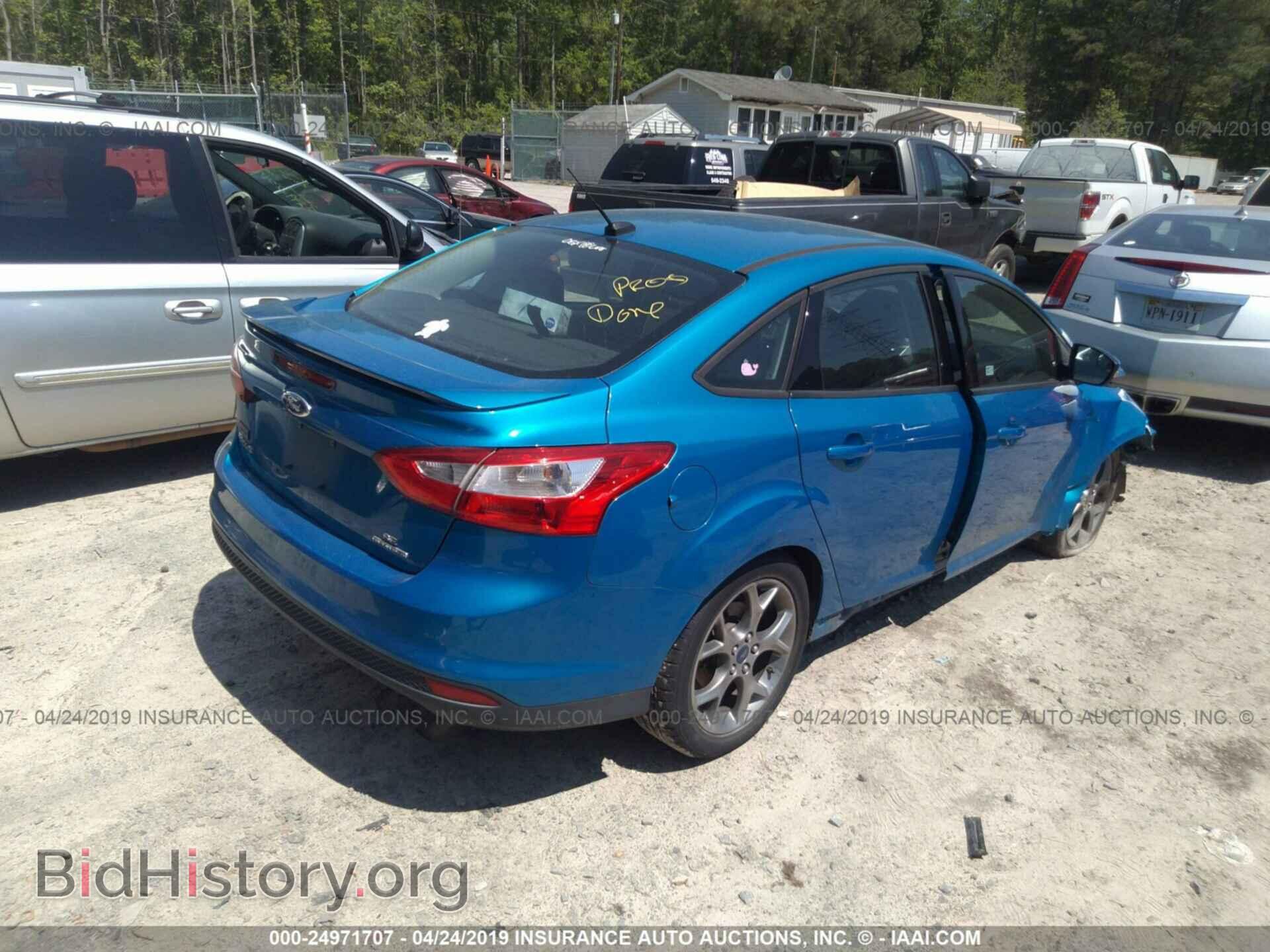 2014 FORD FOCUS - VIN: 1FADP3F27EL369053 - Фото 4