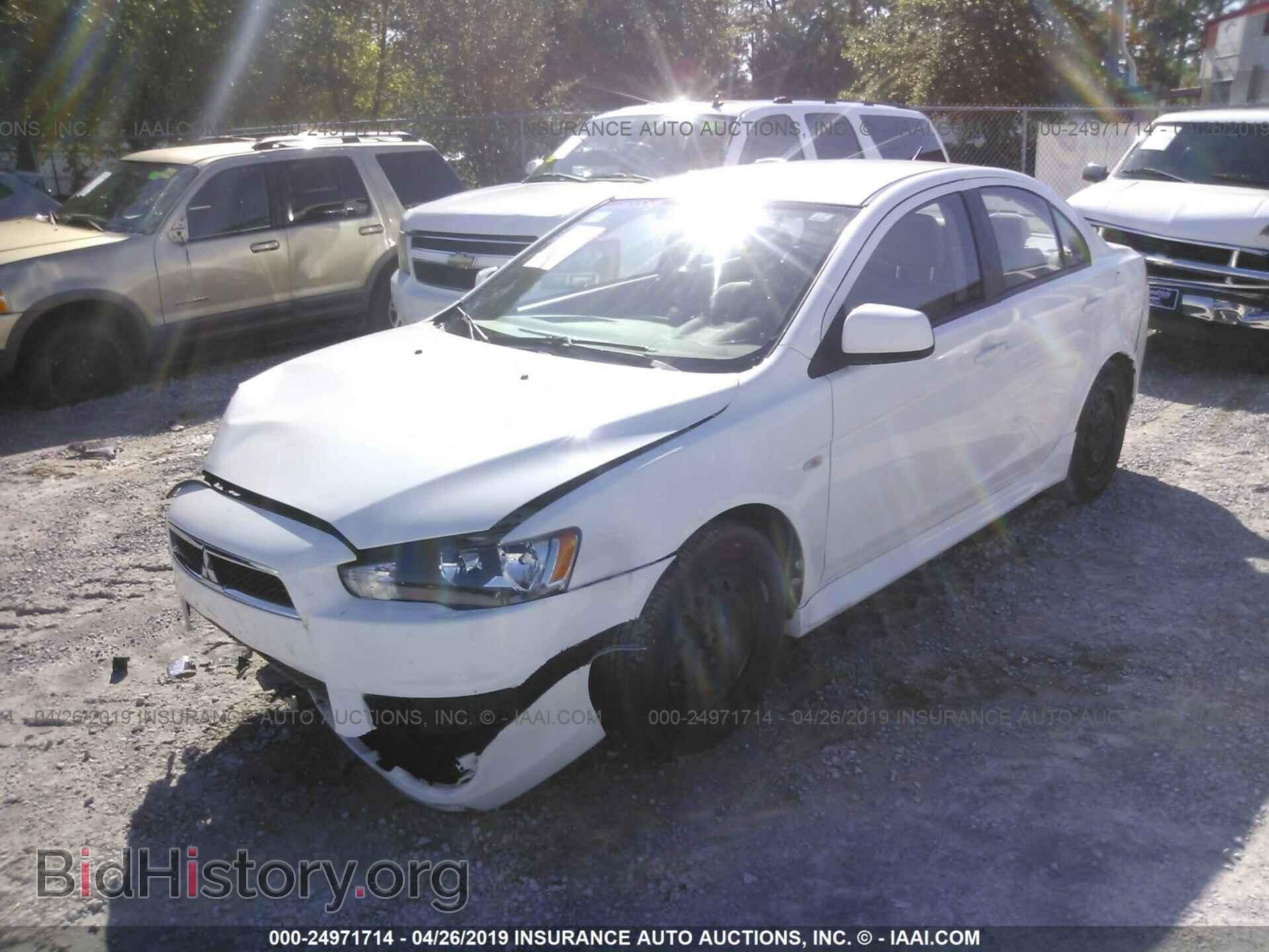 2014 MITSUBISHI LANCER - VIN: JA32U2FU6EU001607 - Фото 2