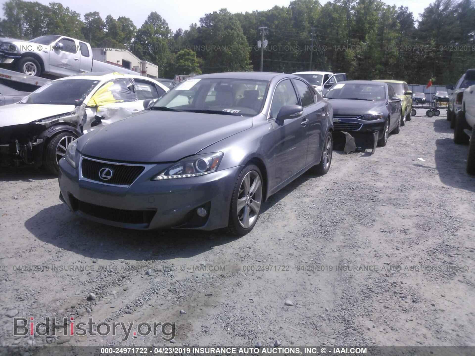 2012 LEXUS IS - VIN: JTHBF5C28C5163650 - Фото 2