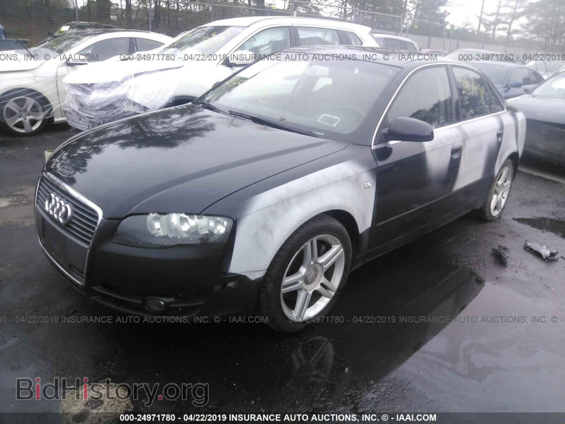 2007 AUDI A4 - VIN: WAUAF78E37A117827 - Фото 2