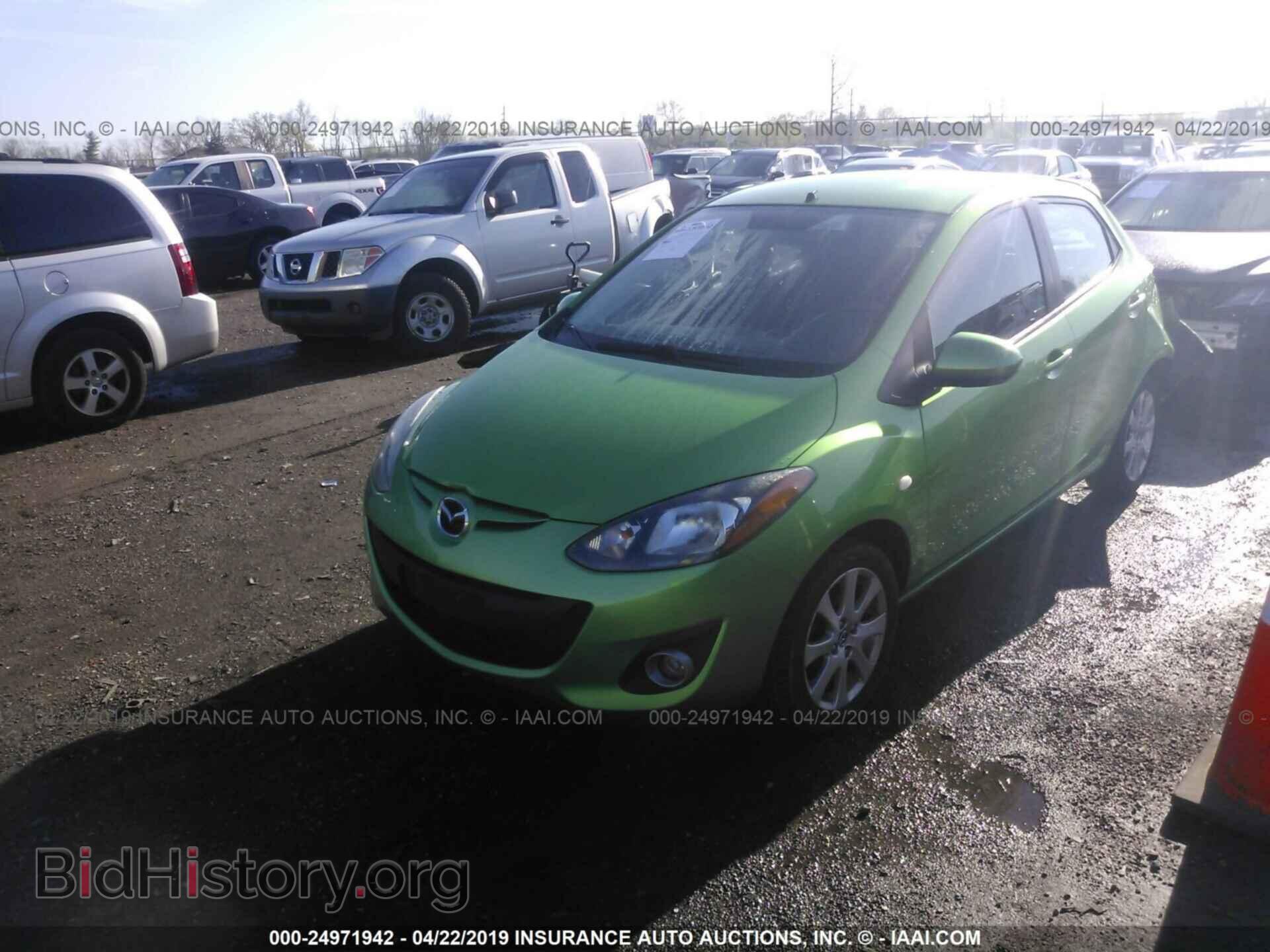 2013 MAZDA MAZDA2 - VIN: JM1DE1LY8D0158022 - Фото 2