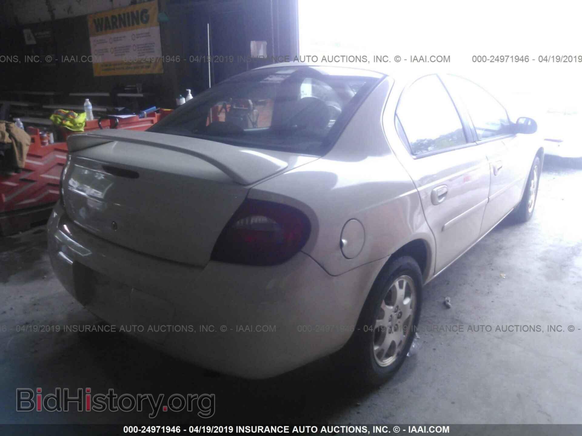 2004 DODGE NEON - VIN: 1B3ES56C64D574391 - Photo 4