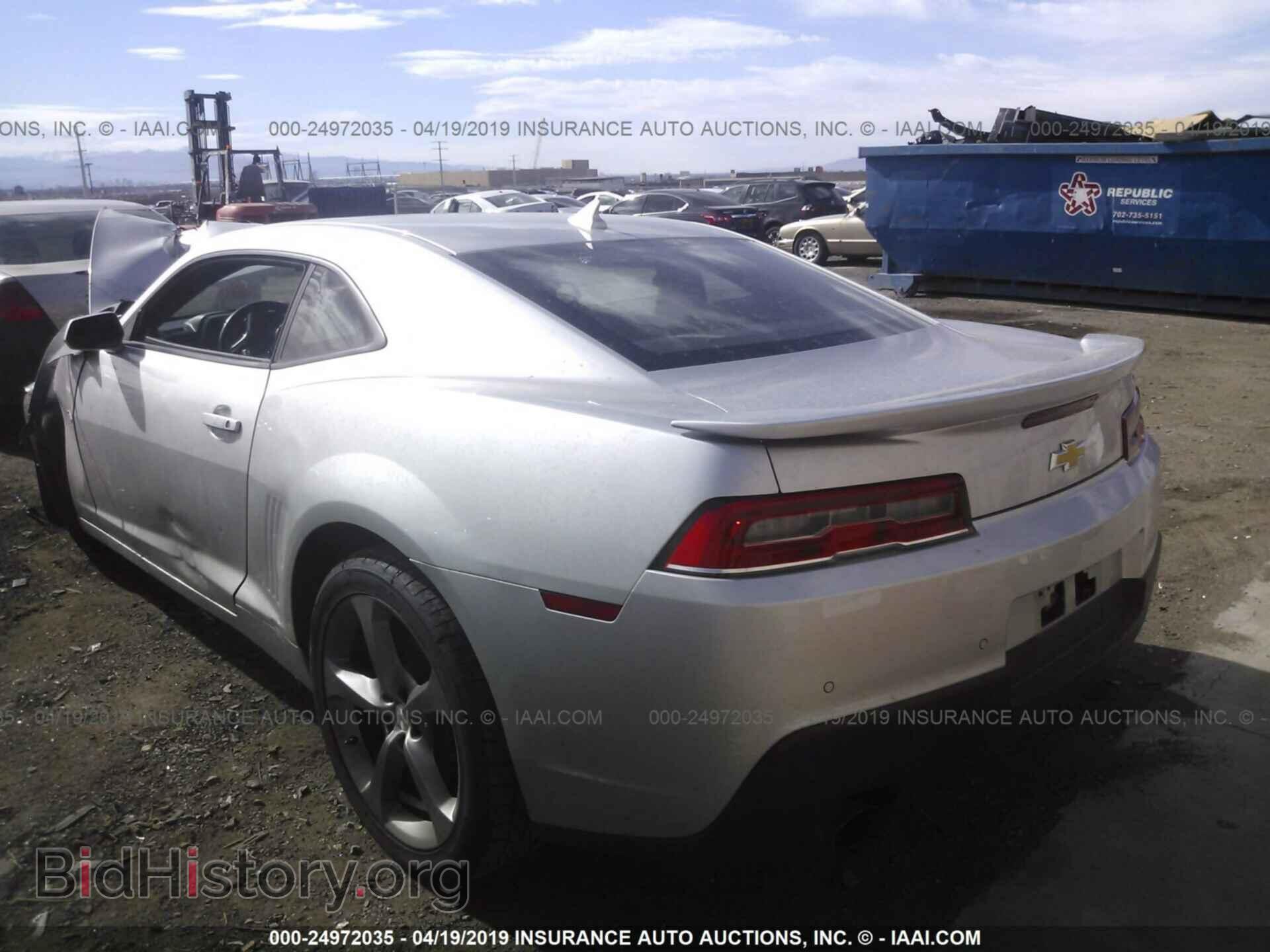 2014 CHEVROLET CAMARO - VIN: 2G1FB1E33E9191464 - Фото 3