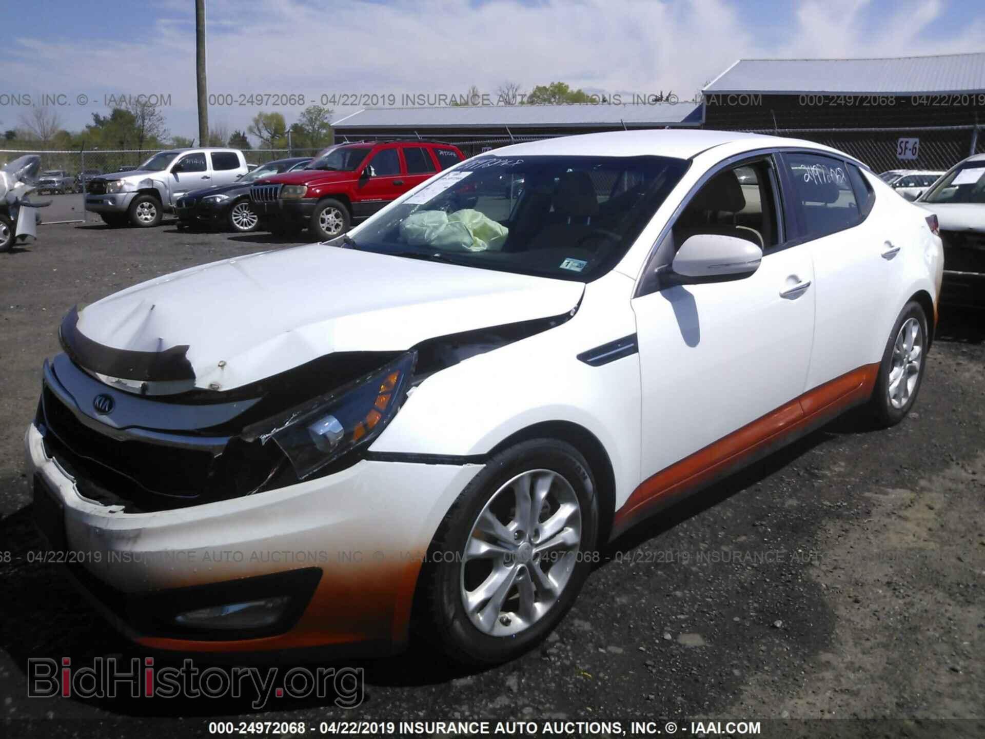 2013 KIA OPTIMA - VIN: 5XXGN4A72DG128828 - Фото 2