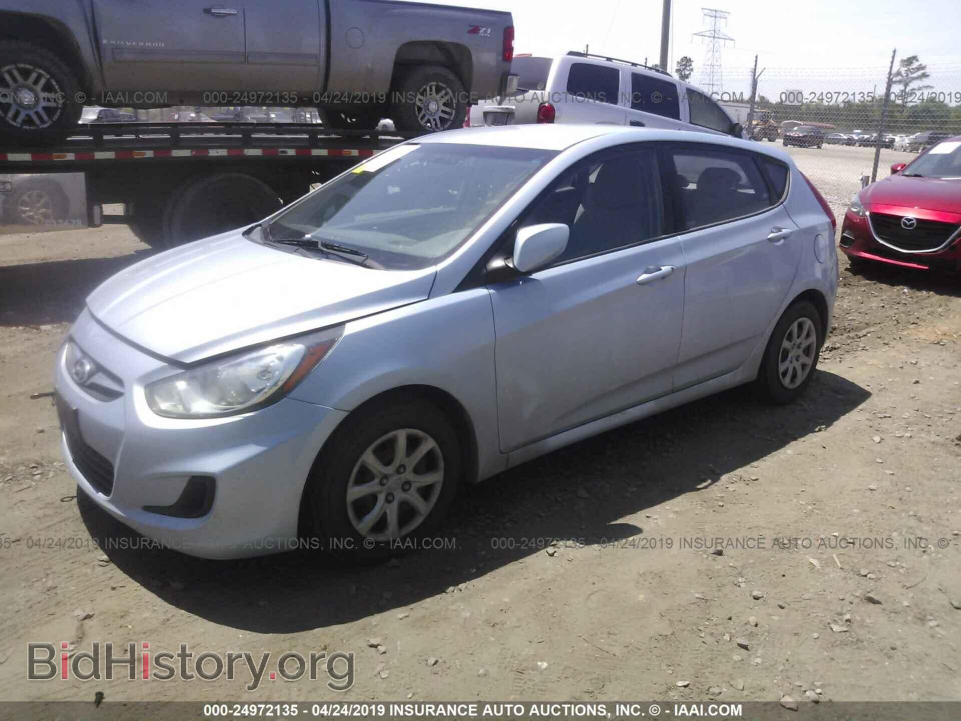 2012 HYUNDAI ACCENT - VIN: KMHCT5AE6CU002615 - Фото 2