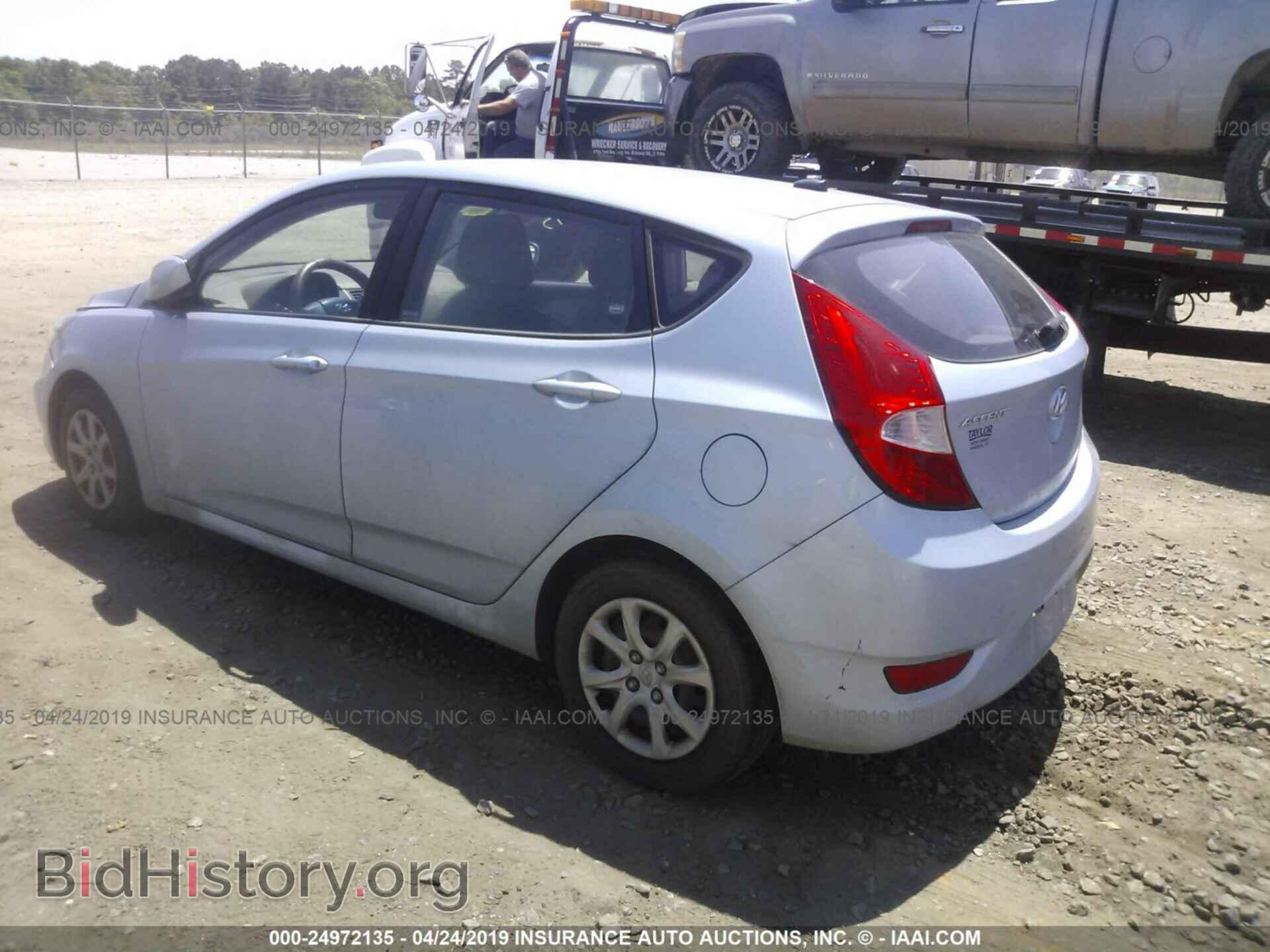 2012 HYUNDAI ACCENT - VIN: KMHCT5AE6CU002615 - Фото 3