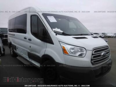 2017 Ford TRANSIT T-350, белый — VIN 1FBAX2CG1HKB27462, IAAI
