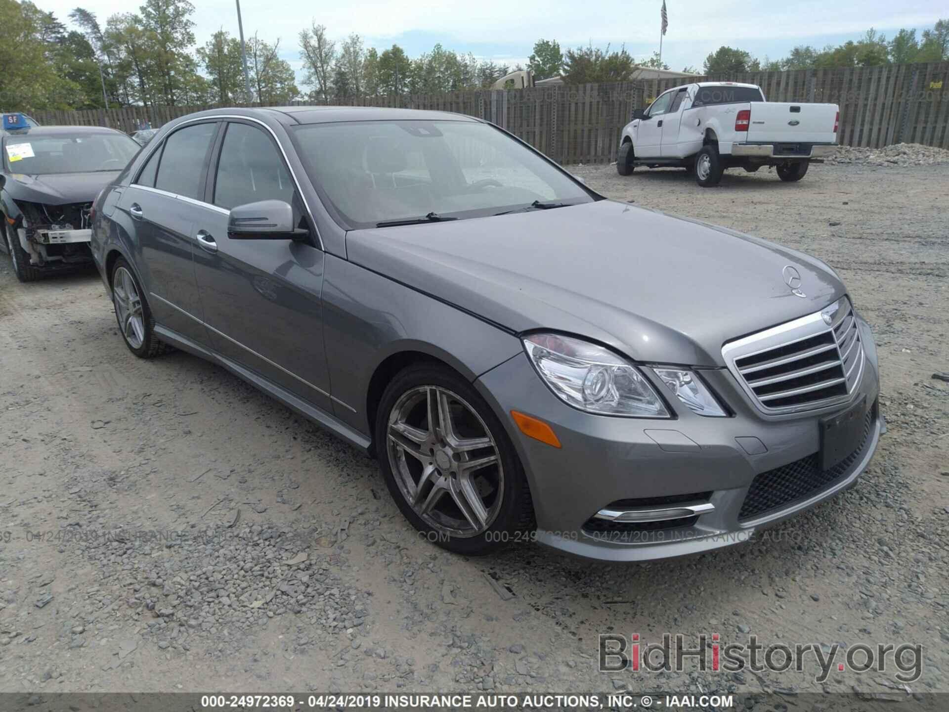 Photo WDDHF8JB4DA697419 - MERCEDES-BENZ E 2013