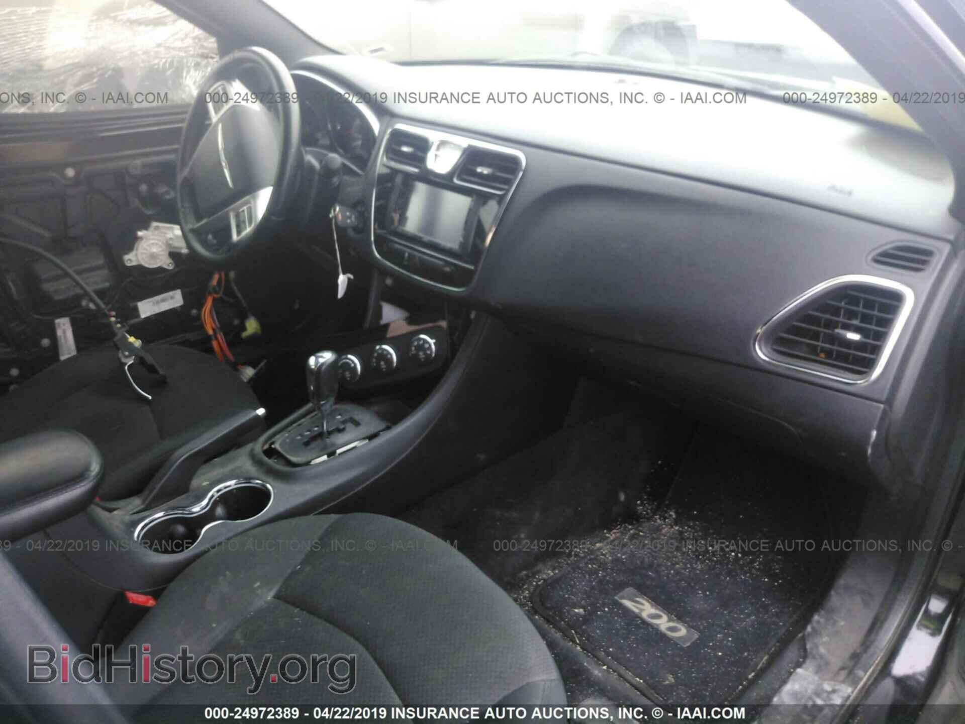 2012 CHRYSLER 200 - VIN: 1C3CCBBB1CN105253 - Фото 5