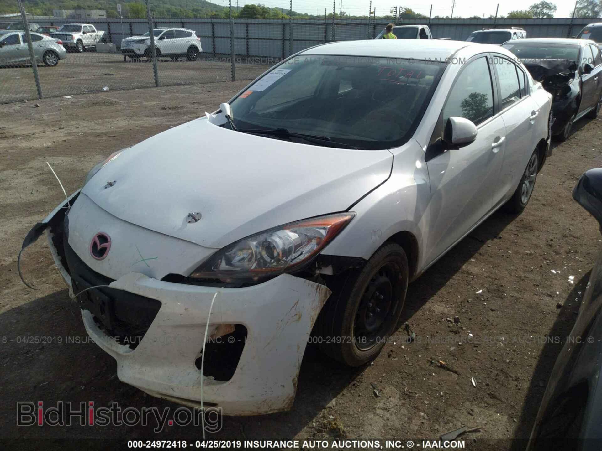 2012 MAZDA 3 - VIN: JM1BL1UF1C1676475 - Фото 2