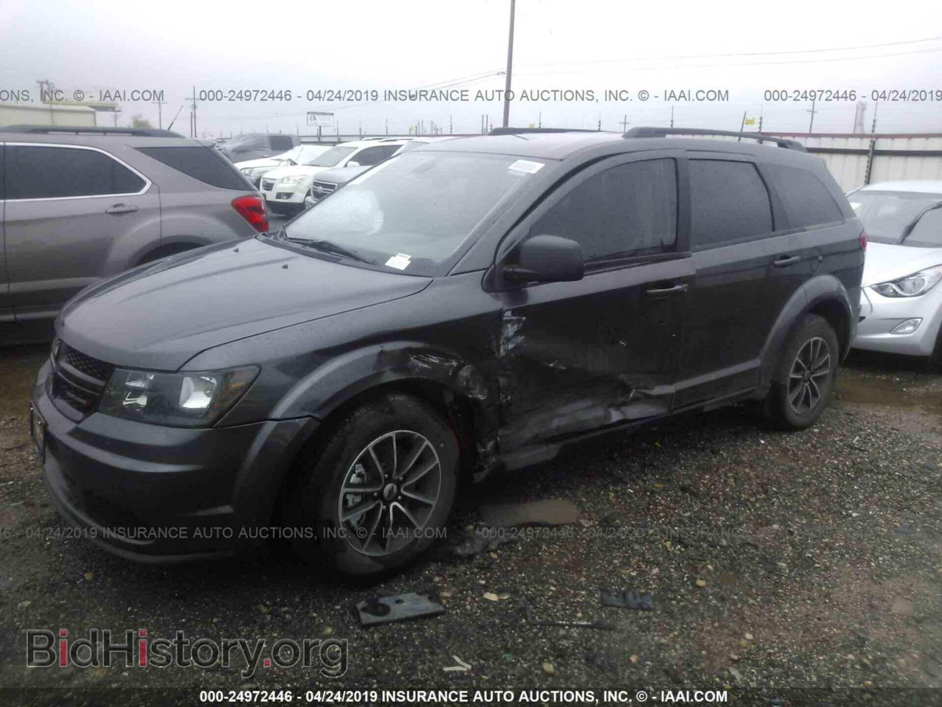 2018 DODGE JOURNEY - VIN: 3C4PDCAB3JT517916 - Фото 2