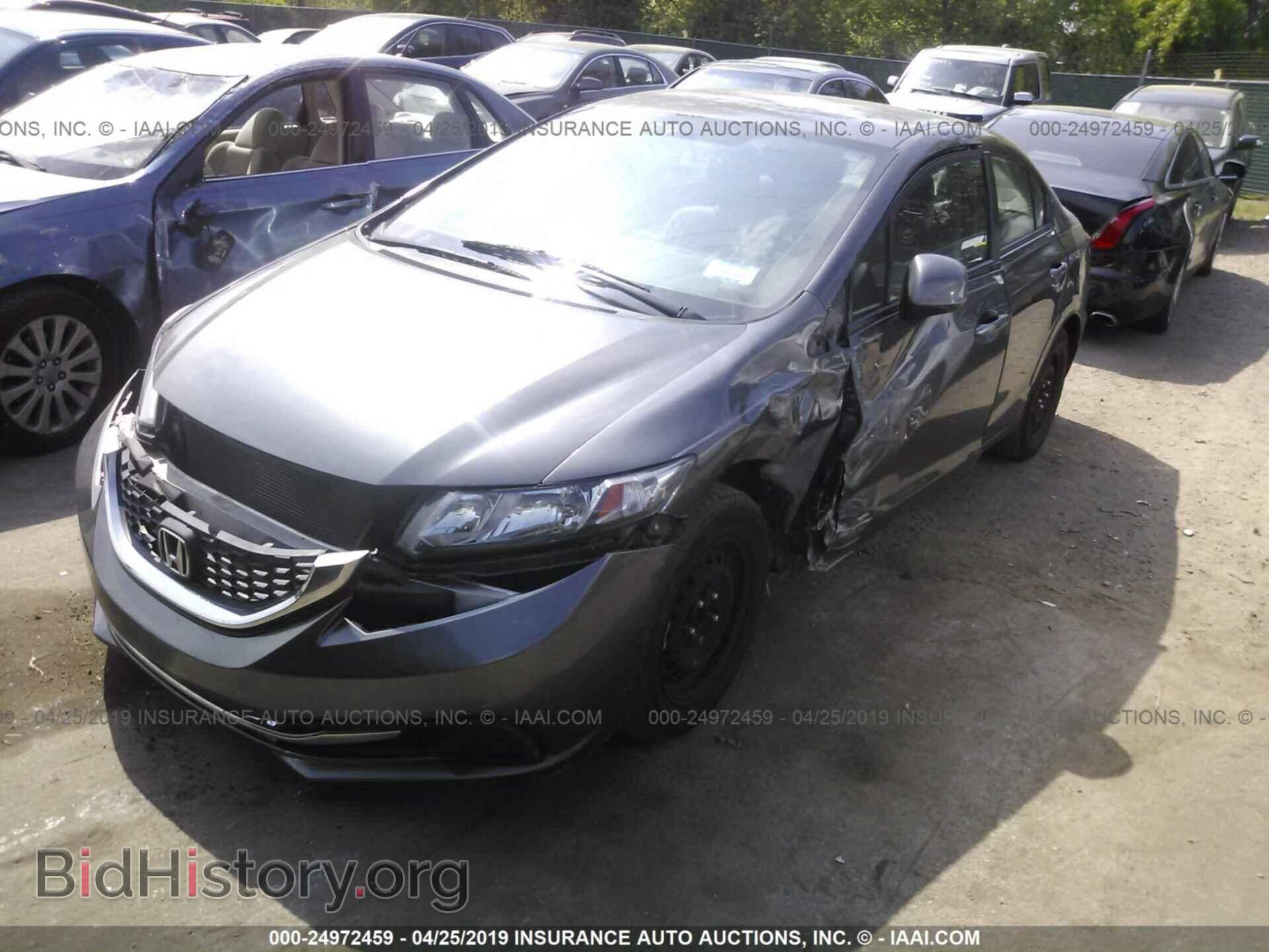 2013 HONDA CIVIC - VIN: 2HGFB2F54DH575191 - Photo 2