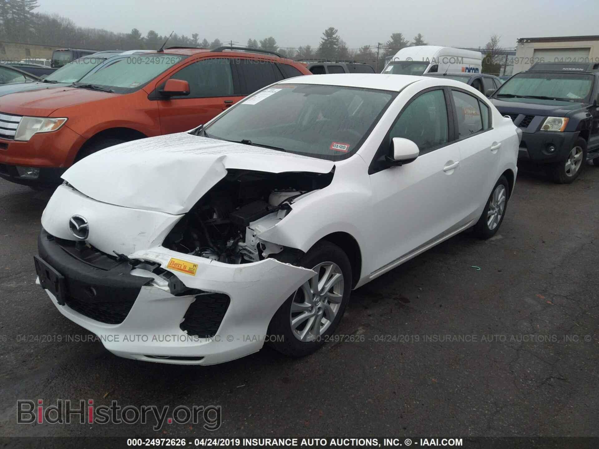 2012 MAZDA 3 - VIN: JM1BL1V87C1663150 - Фото 2