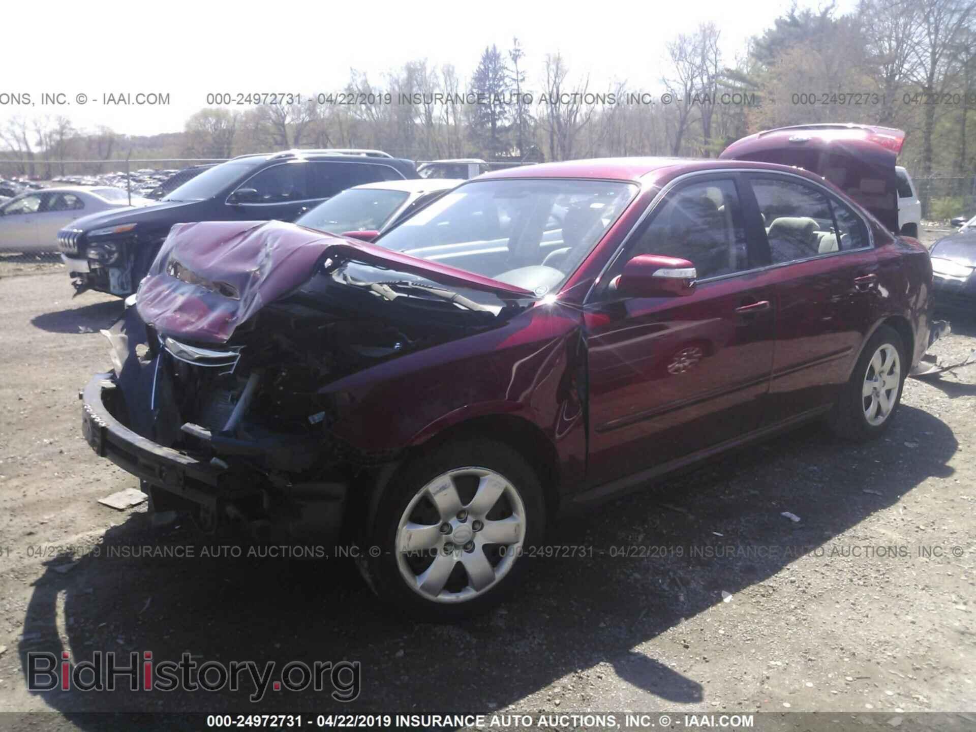 2009 KIA OPTIMA - VIN: KNAGE228595366385 - Фото 2