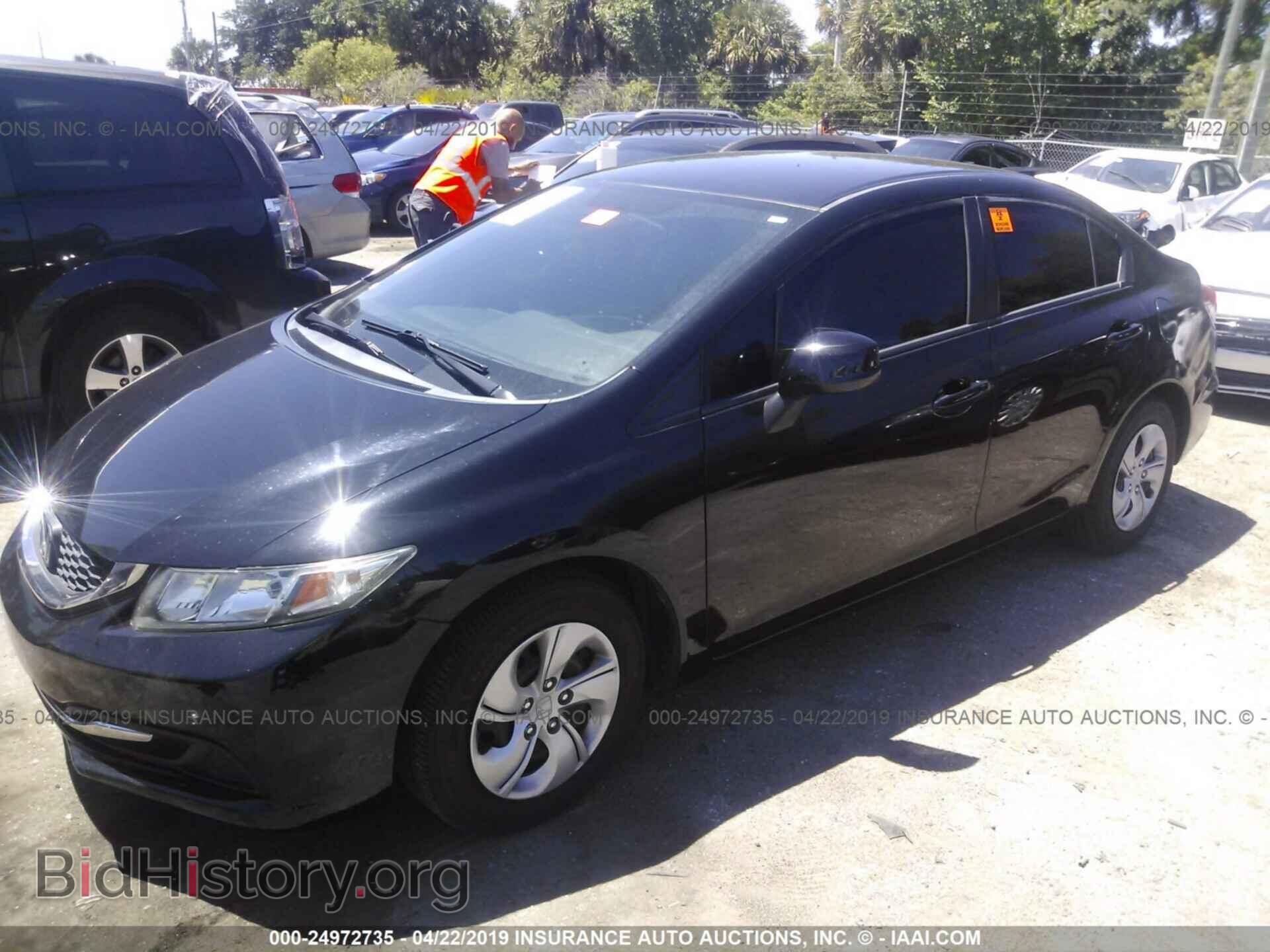 2013 HONDA CIVIC - VIN: 19XFB2F50DE093943 - Фото 2