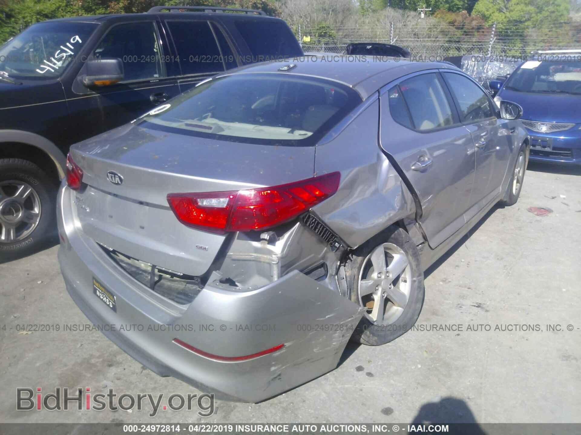 2015 KIA OPTIMA - VIN: KNAGM4A7XF5529129 - Фото 4