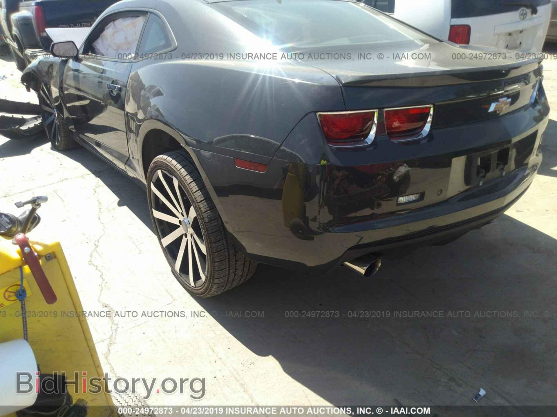 2012 CHEVROLET CAMARO - VIN: 2G1FB1E36C9163476 - Фото 3