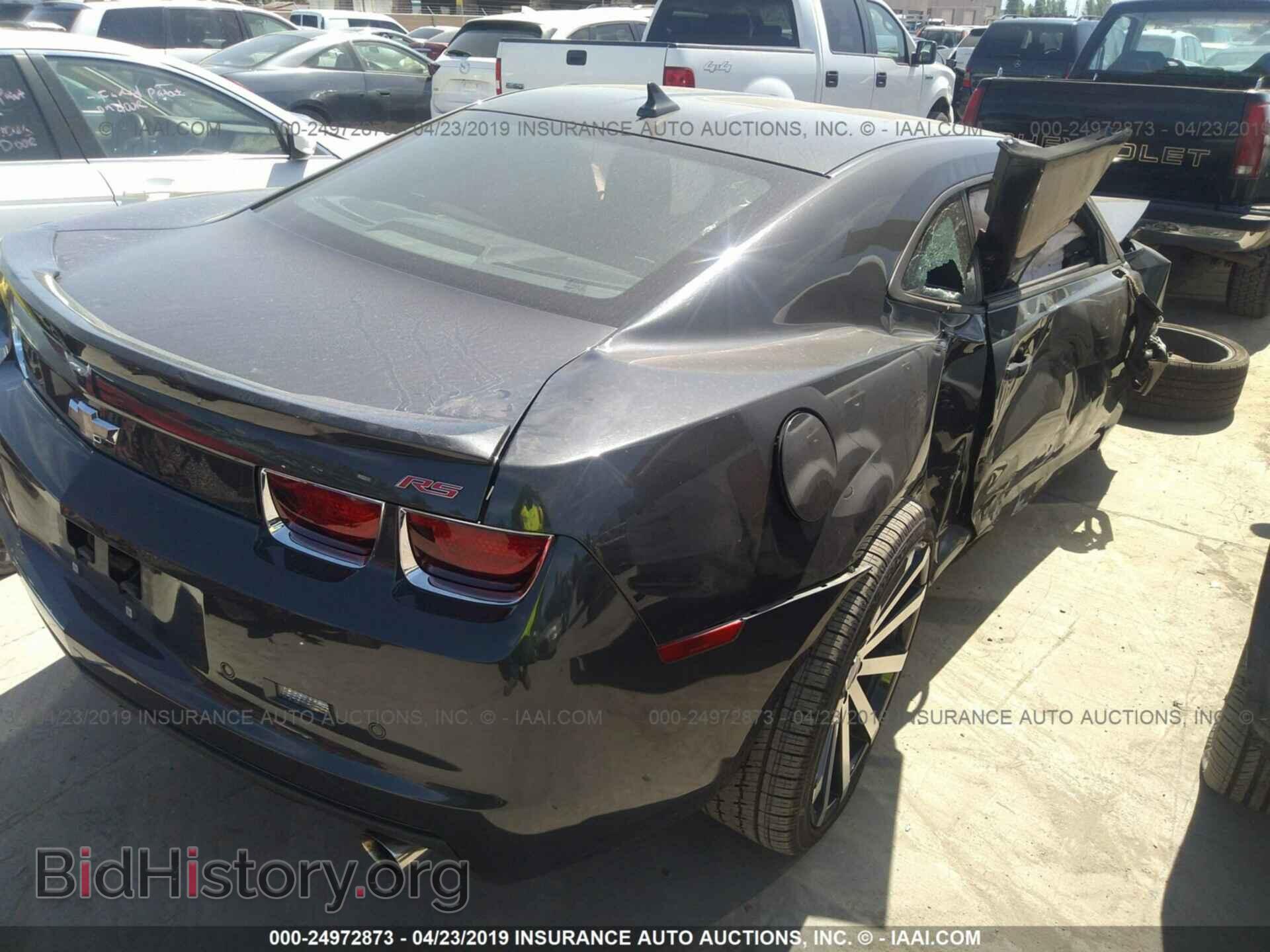 2012 CHEVROLET CAMARO - VIN: 2G1FB1E36C9163476 - Фото 4