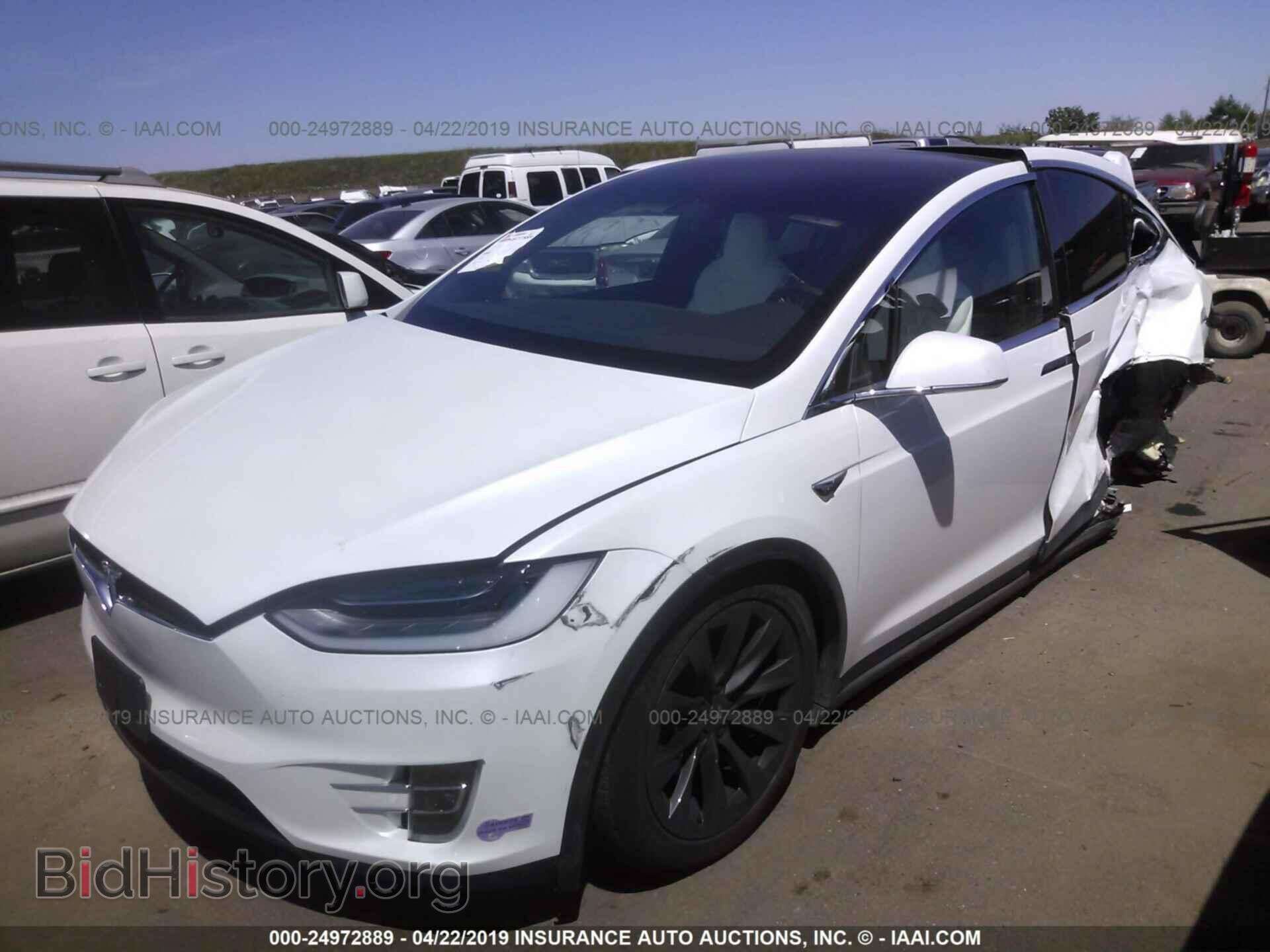 2018 TESLA MODEL X - VIN: 5YJXCAE22JF136848 - Фото 2