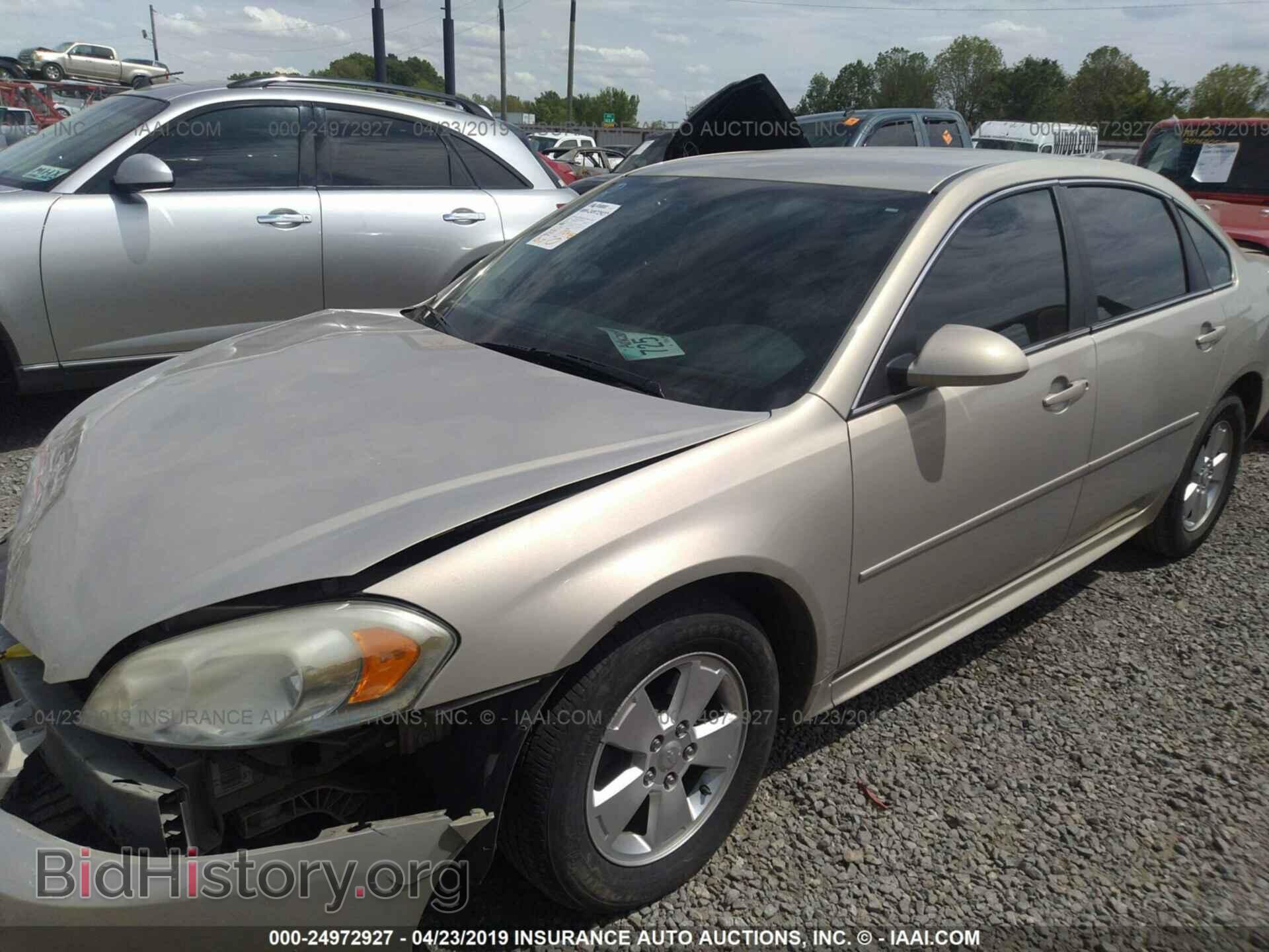 2011 CHEVROLET IMPALA - VIN: 2G1WG5EK9B1142022 - Фото 2