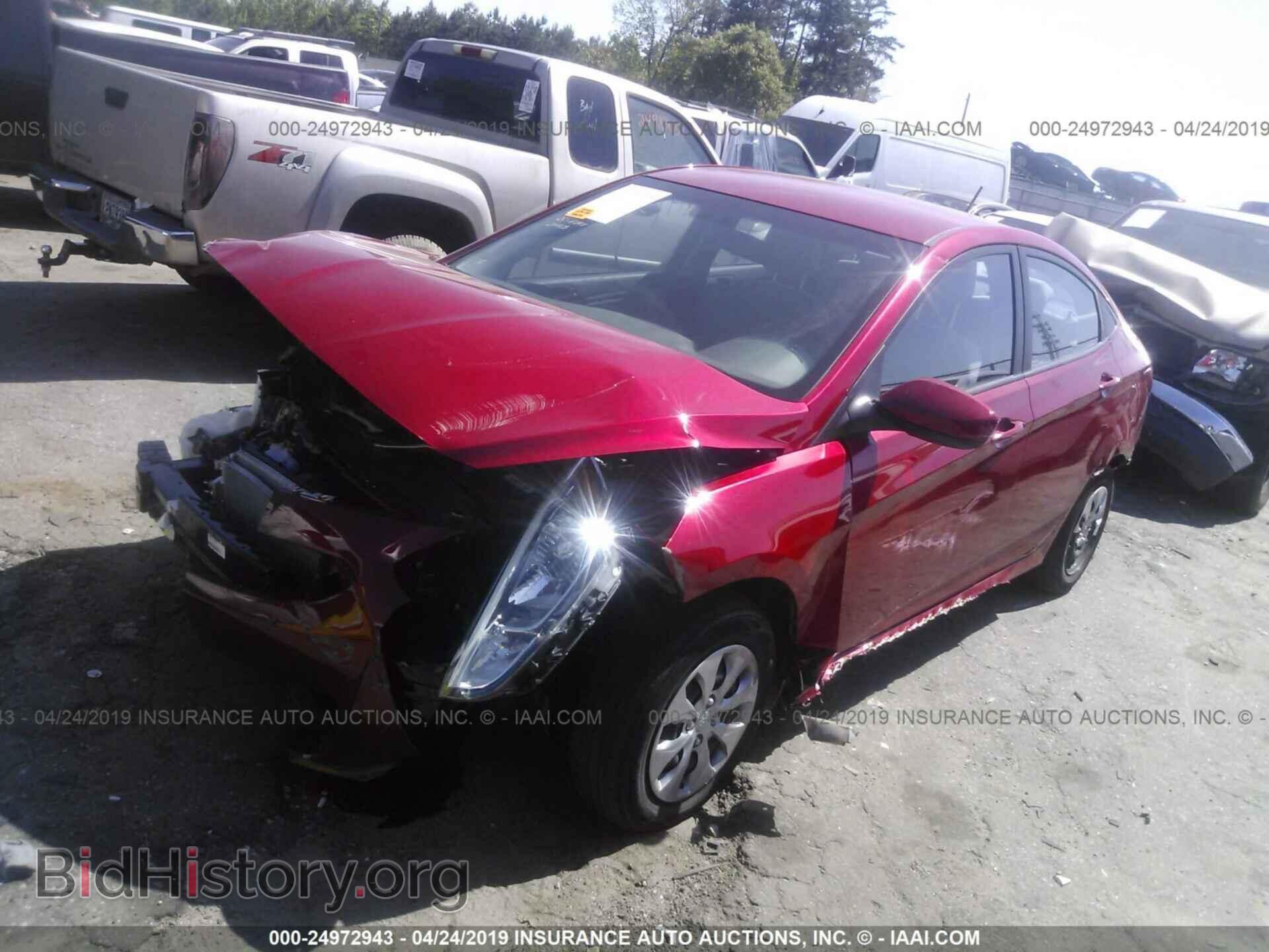 2015 HYUNDAI ACCENT - VIN: KMHCT4AE7FU935356 - Фото 2
