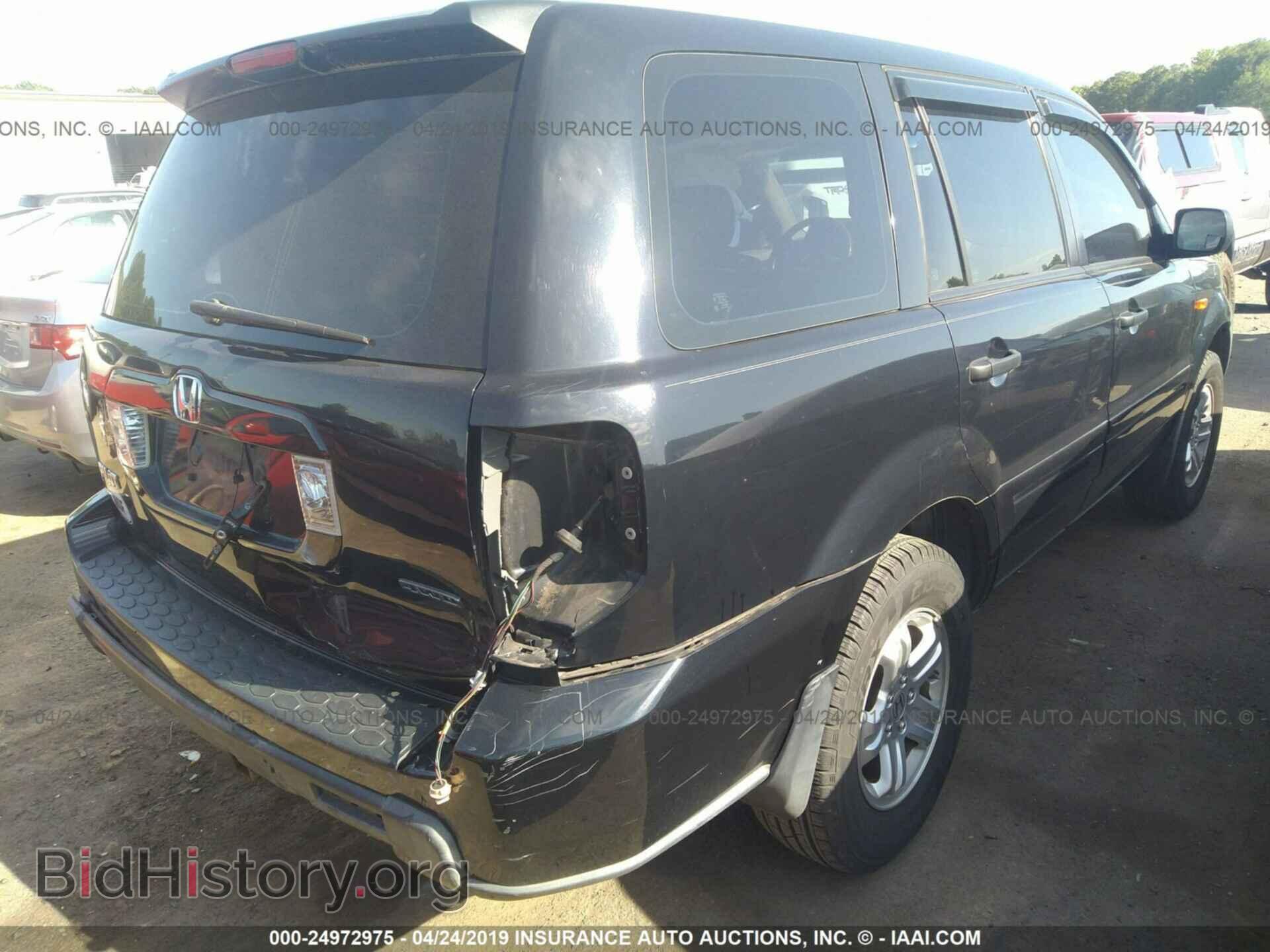 2006 HONDA PILOT - VIN: 2HKYF18146H521500 - Фото 4