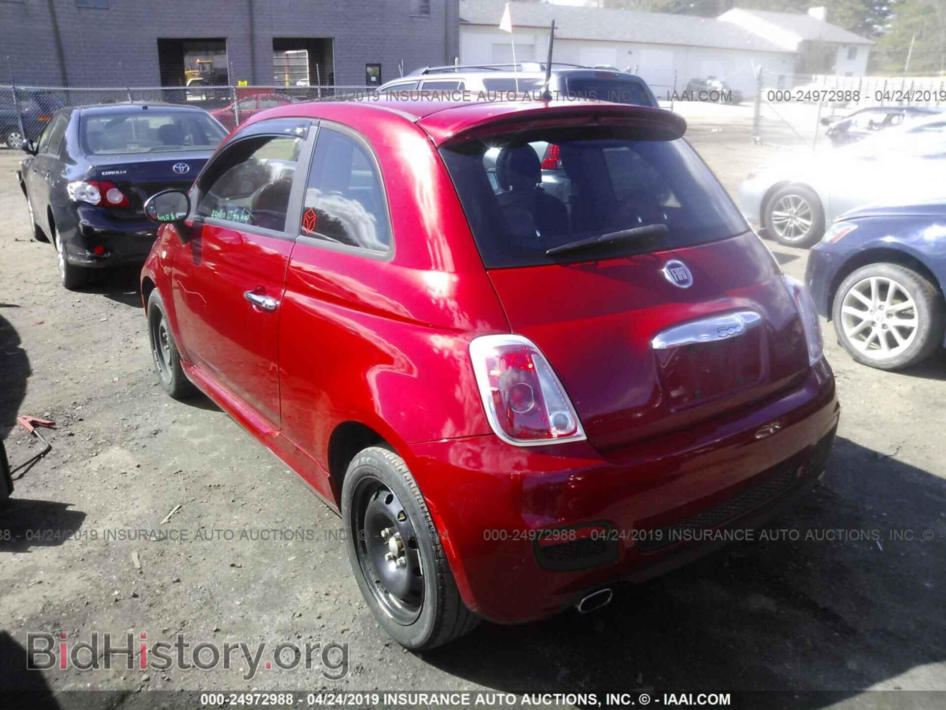 2012 FIAT 500 - VIN: 3C3CFFBR6CT106085 - Фото 3