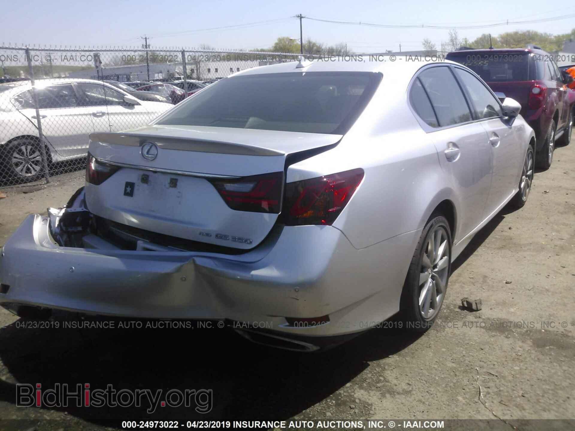 2013 LEXUS GS - VIN: JTHCE1BL0D5006299 - Фото 4