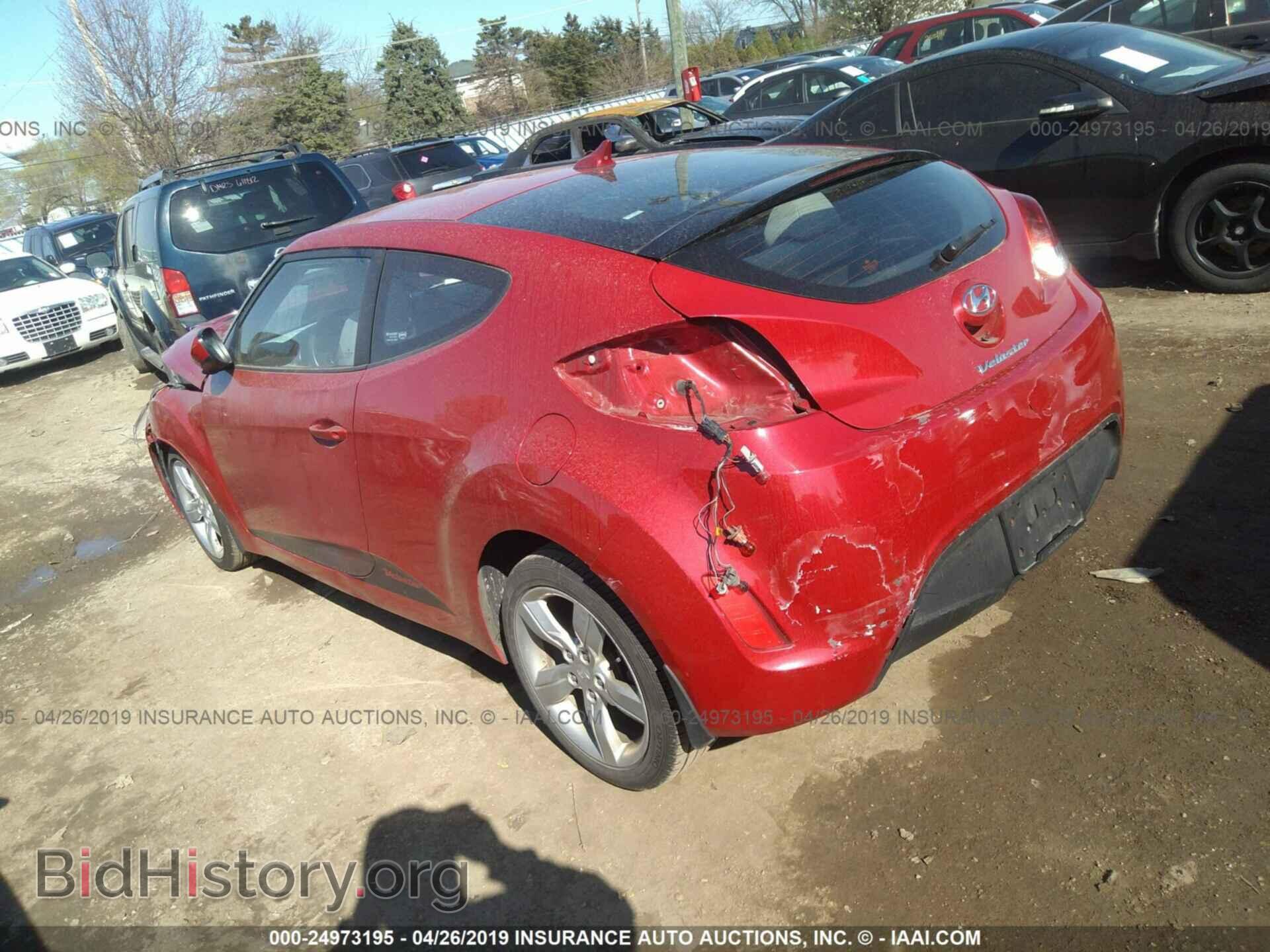 2012 HYUNDAI VELOSTER - VIN: KMHTC6AD2CU064929 - Фото 3