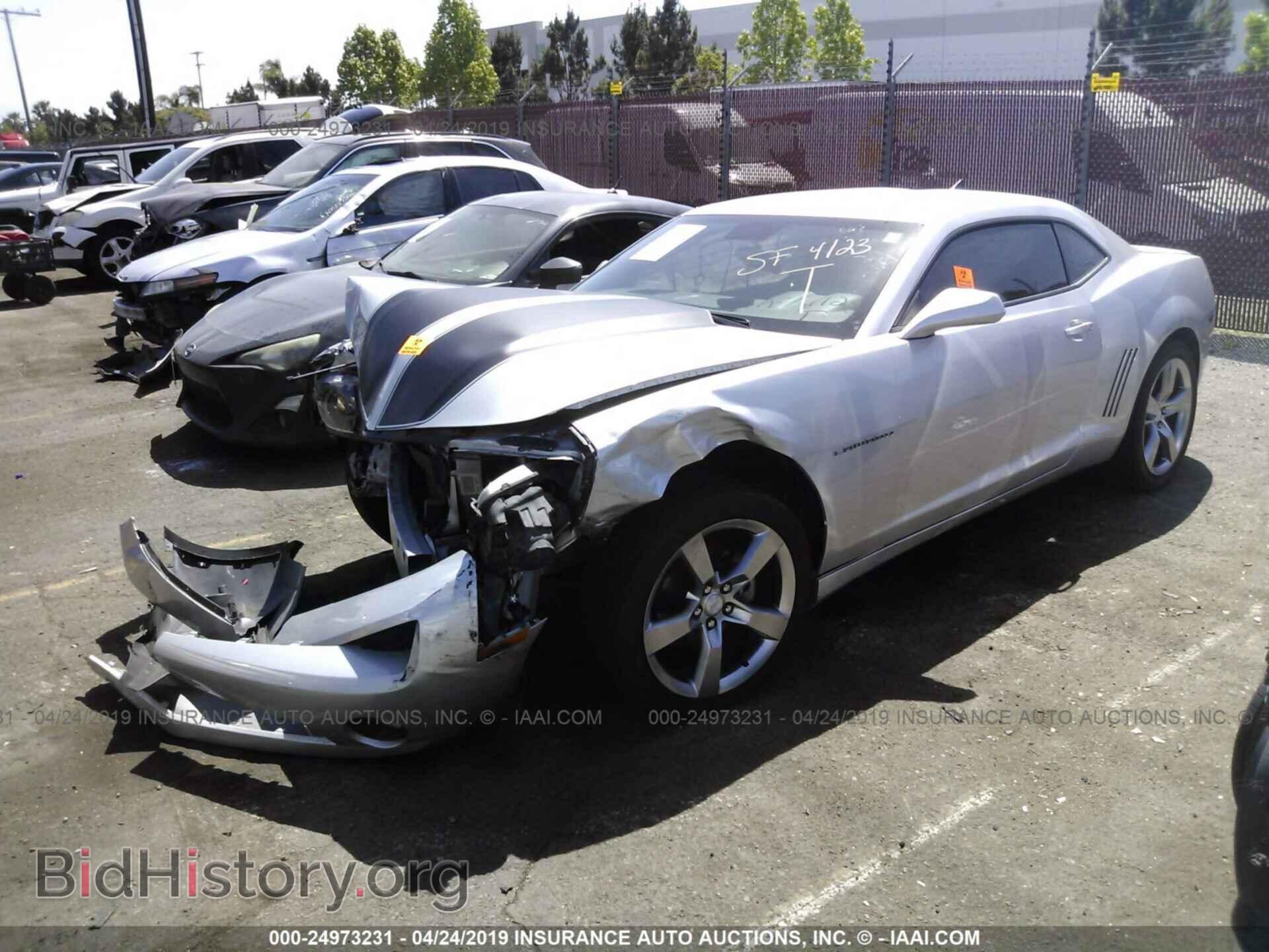 2010 CHEVROLET CAMARO - VIN: 2G1FB1EV7A9194511 - Фото 2