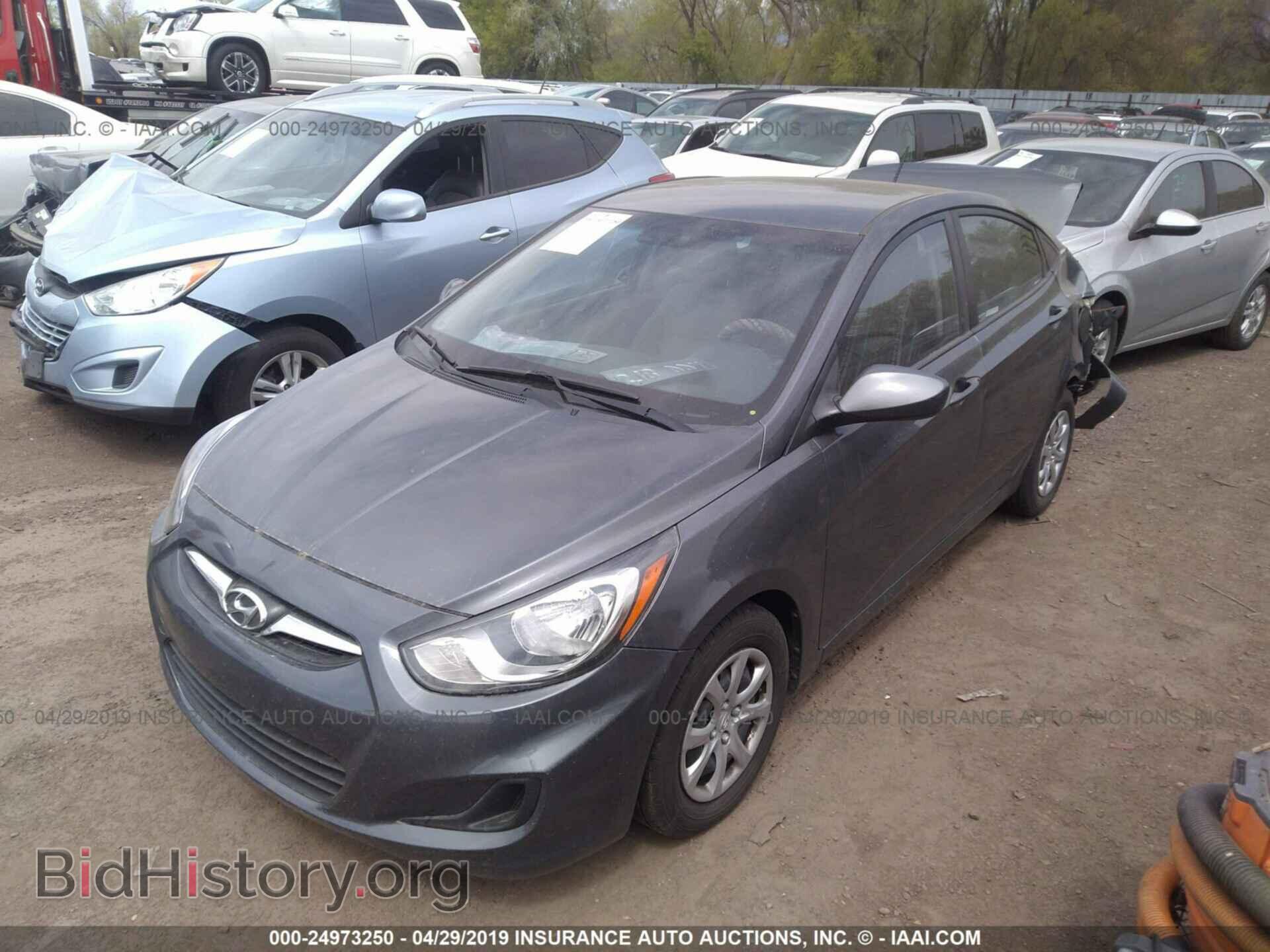 2013 HYUNDAI ACCENT - VIN: KMHCT4AE0DU311444 - Фото 2
