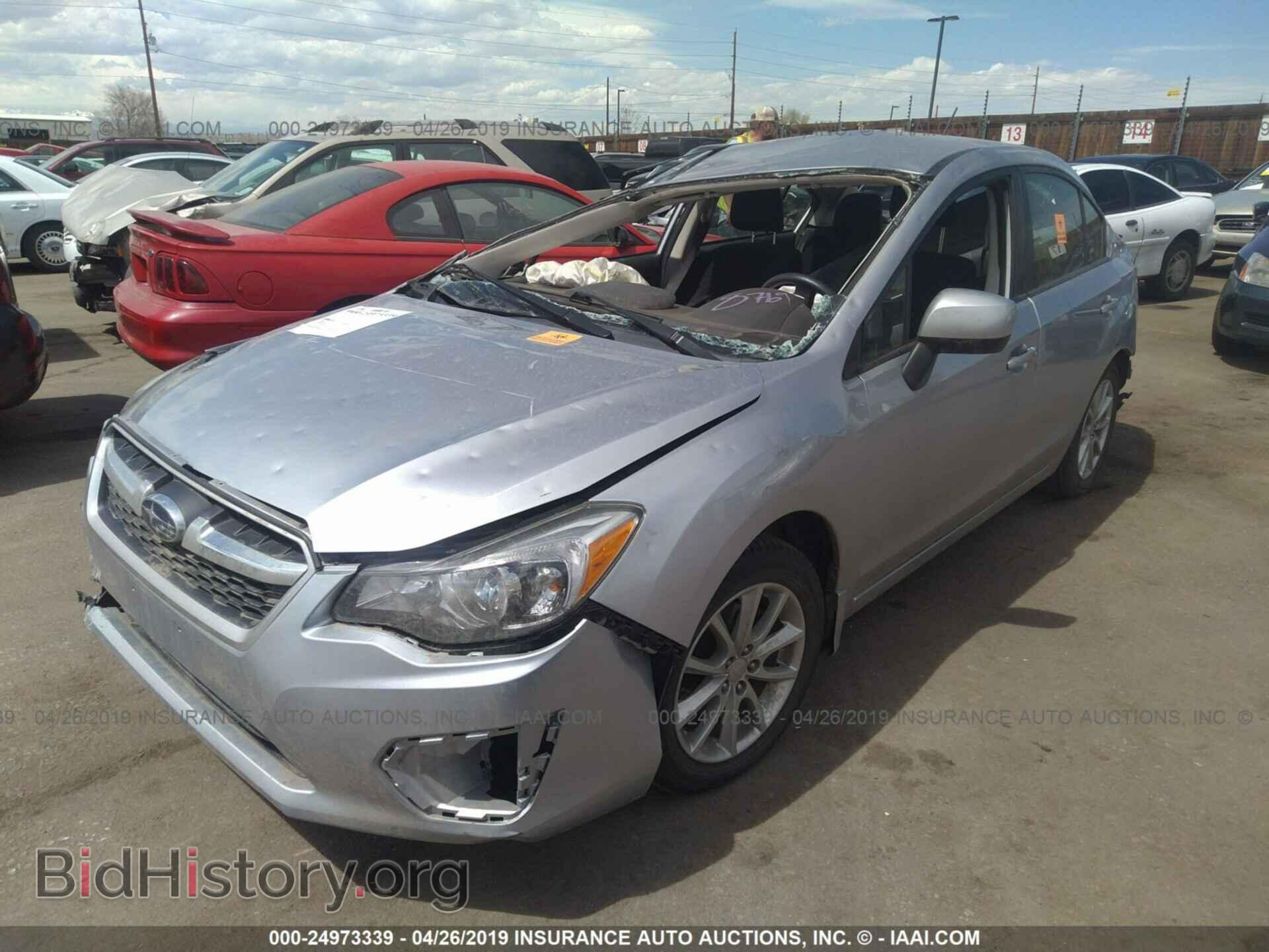 2012 SUBARU IMPREZA - VIN: JF1GJAC68CH010868 - Фото 2
