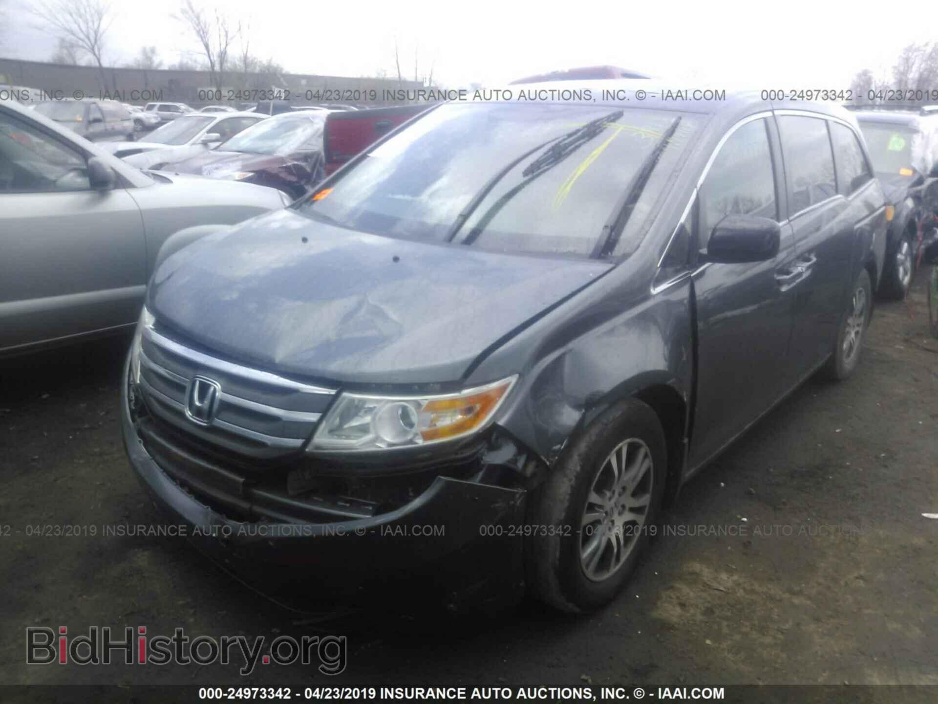 2013 HONDA ODYSSEY - VIN: 5FNRL5H60DB005145 - Фото 2