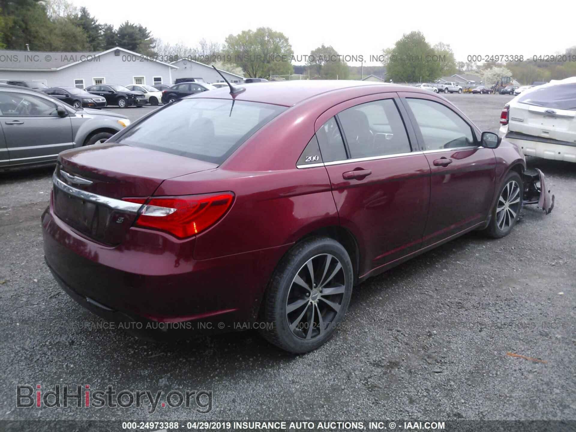 2012 CHRYSLER 200 - VIN: 1C3CCBHG5CN106683 - Фото 4