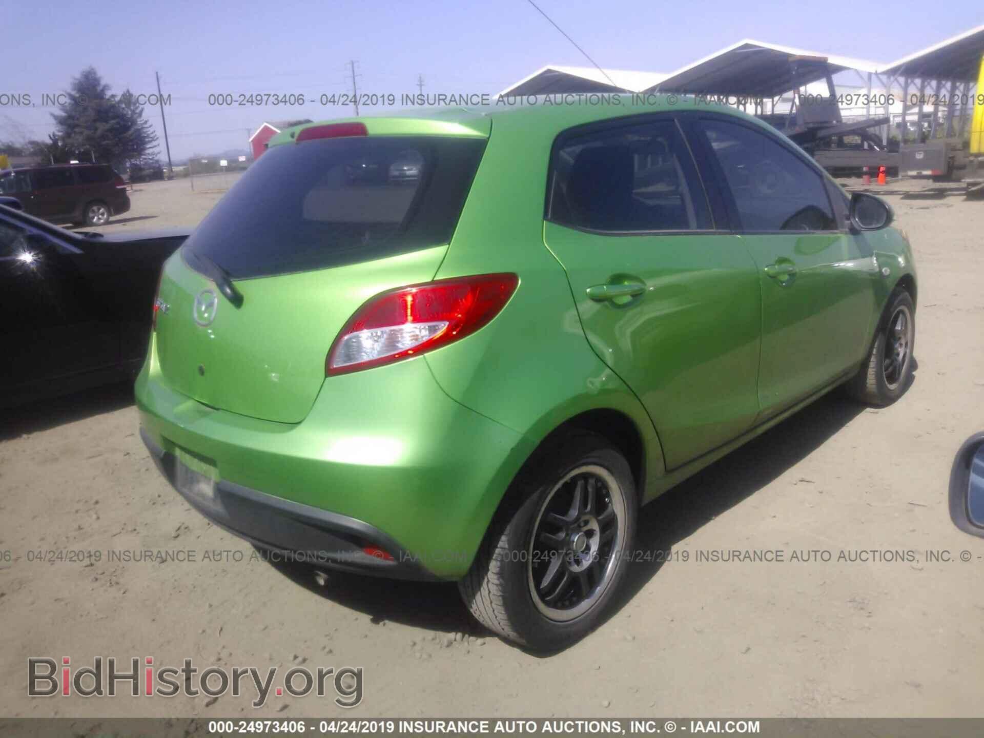 2012 MAZDA MAZDA2 - VIN: JM1DE1KZ7C0144511 - Фото 4