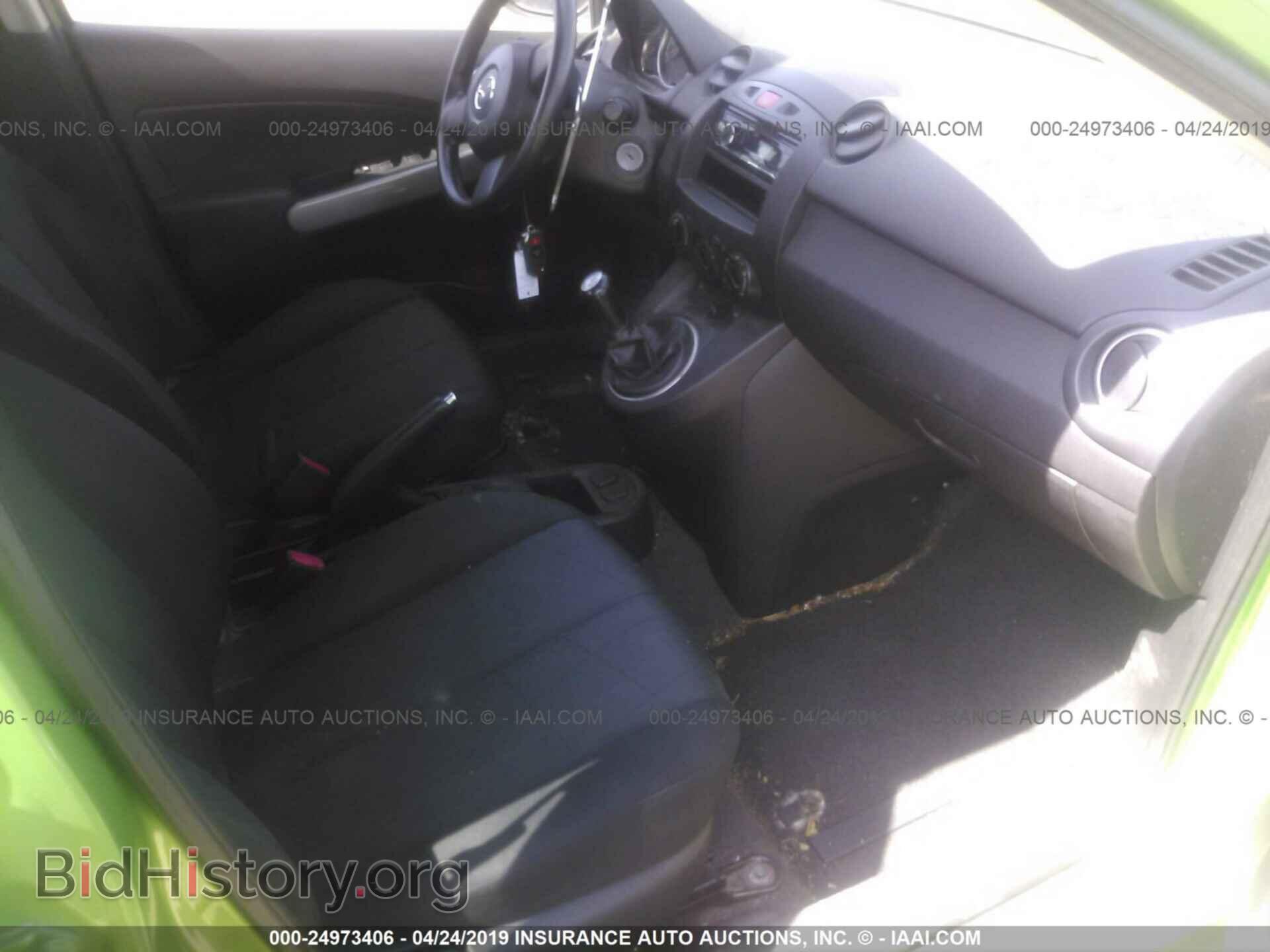 2012 MAZDA MAZDA2 - VIN: JM1DE1KZ7C0144511 - Фото 5